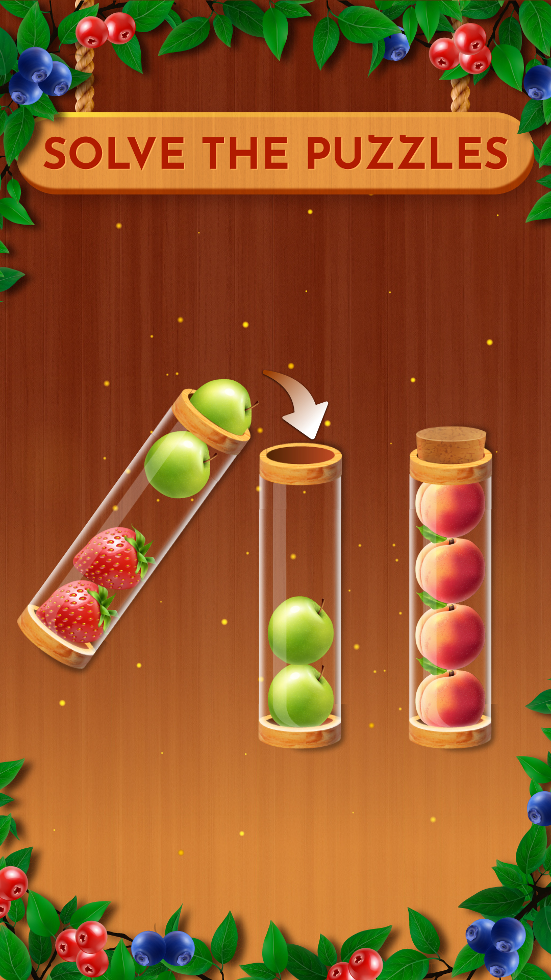 اسکرین شات 1 بازی Woody Sort: Ball Sort Puzzle