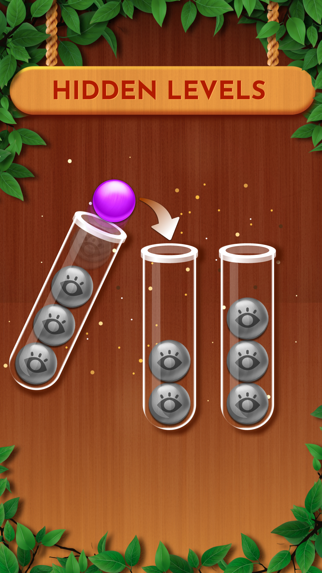 اسکرین شات 3 بازی Woody Sort: Ball Sort Puzzle