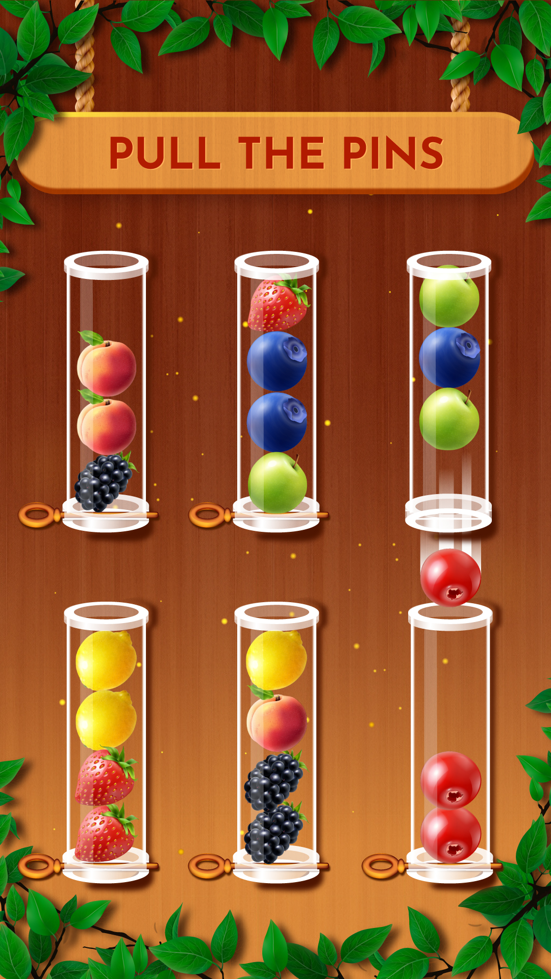 اسکرین شات 2 بازی Woody Sort: Ball Sort Puzzle