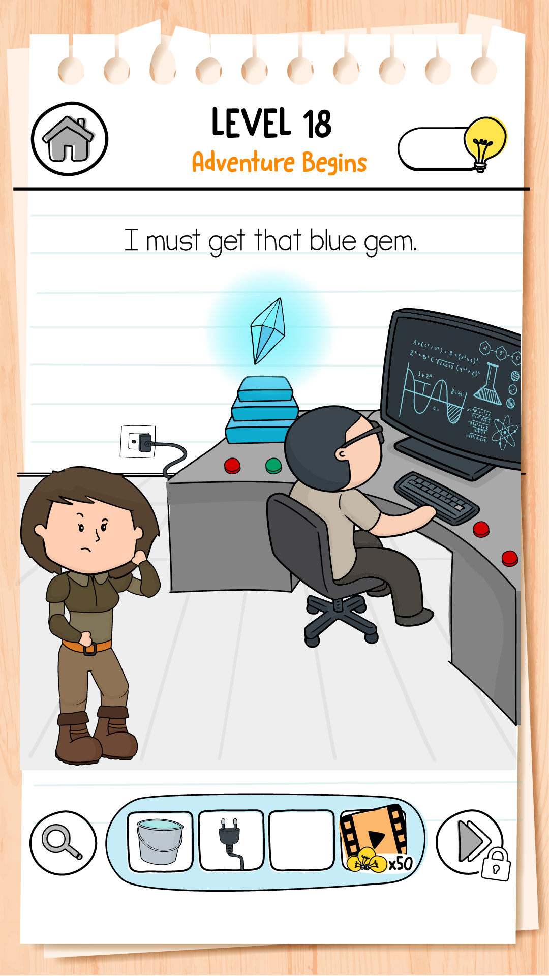 اسکرین شات 1 بازی Brain Test 3: Tricky Quests