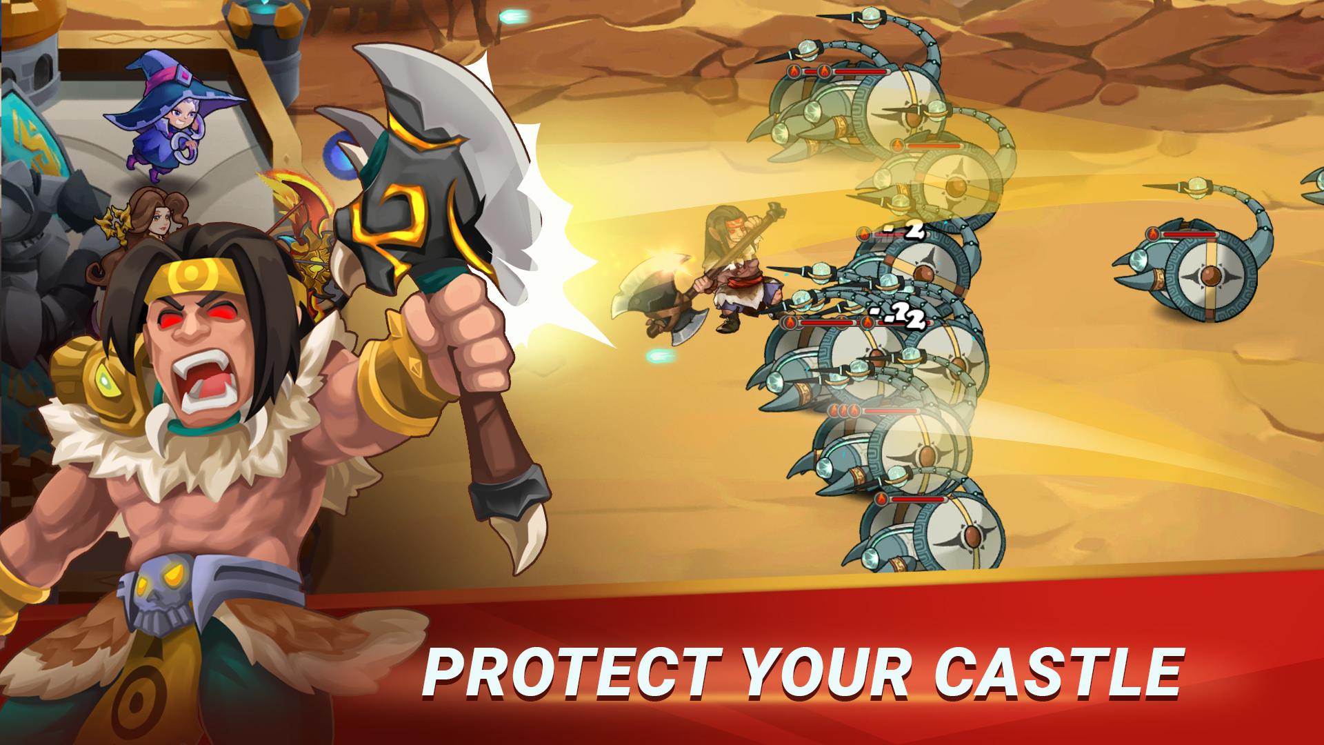 اسکرین شات 3 بازی Castle Defender
