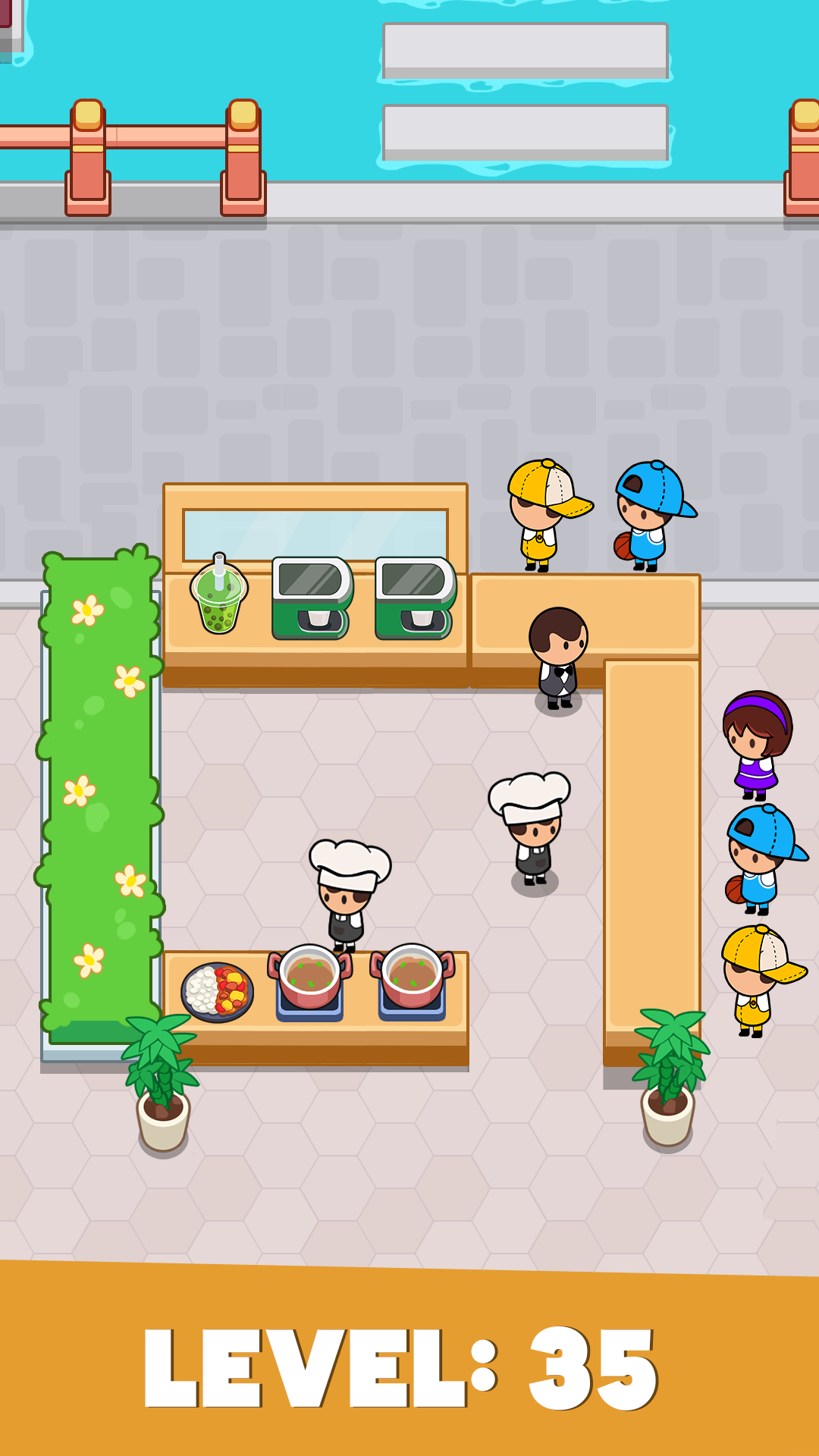 اسکرین شات 6 بازی Food Fever: Idle Restaurant