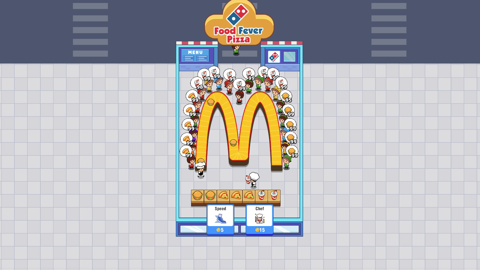 اسکرین شات 8 بازی Food Fever: Idle Restaurant