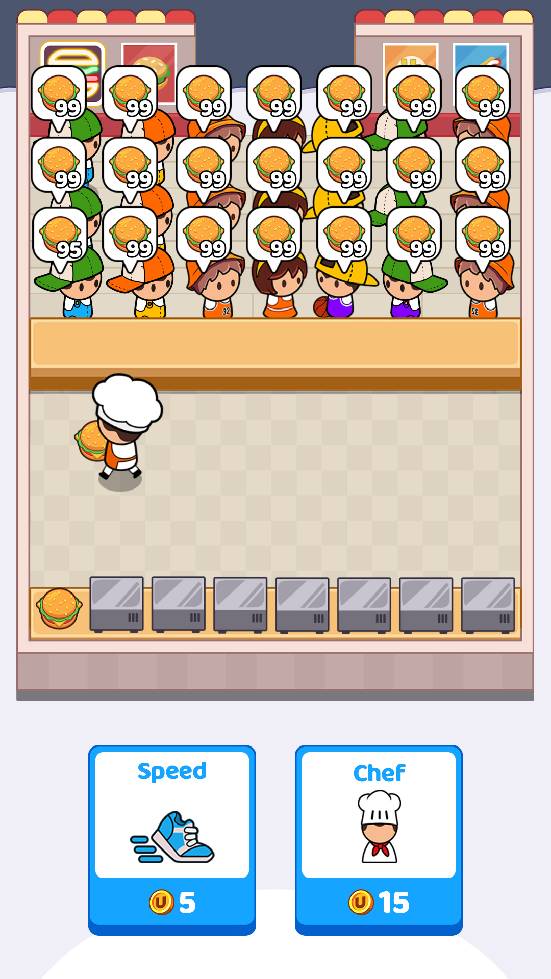 اسکرین شات 1 بازی Food Fever: Idle Restaurant