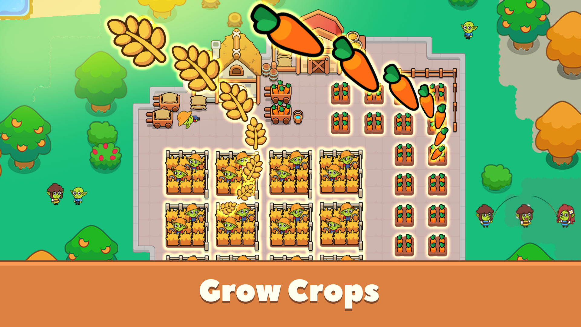 اسکرین شات 5 بازی Idle Goblin Valley: Chill Farm