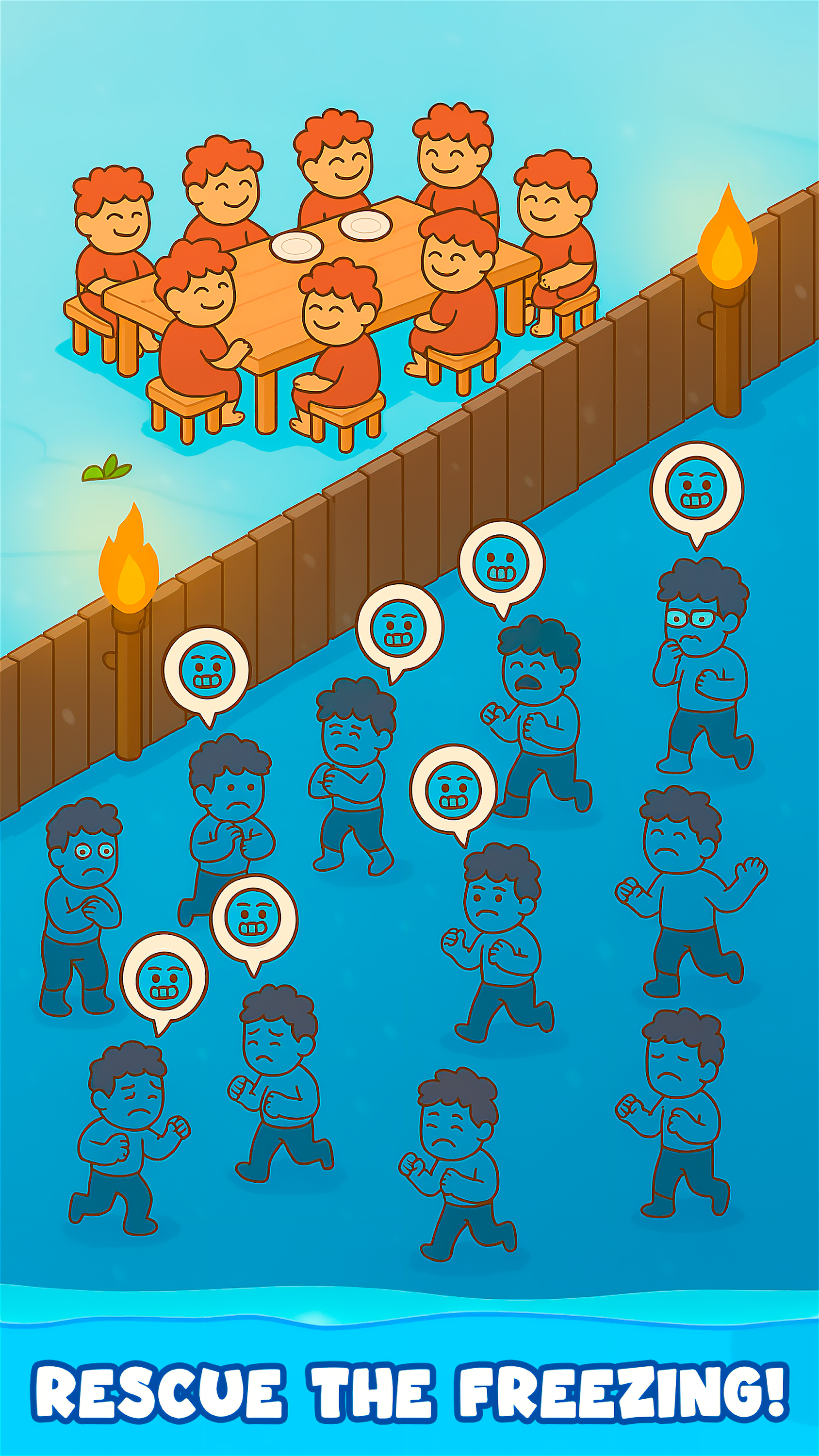 اسکرین شات 2 بازی Icy Village: Survival Idle