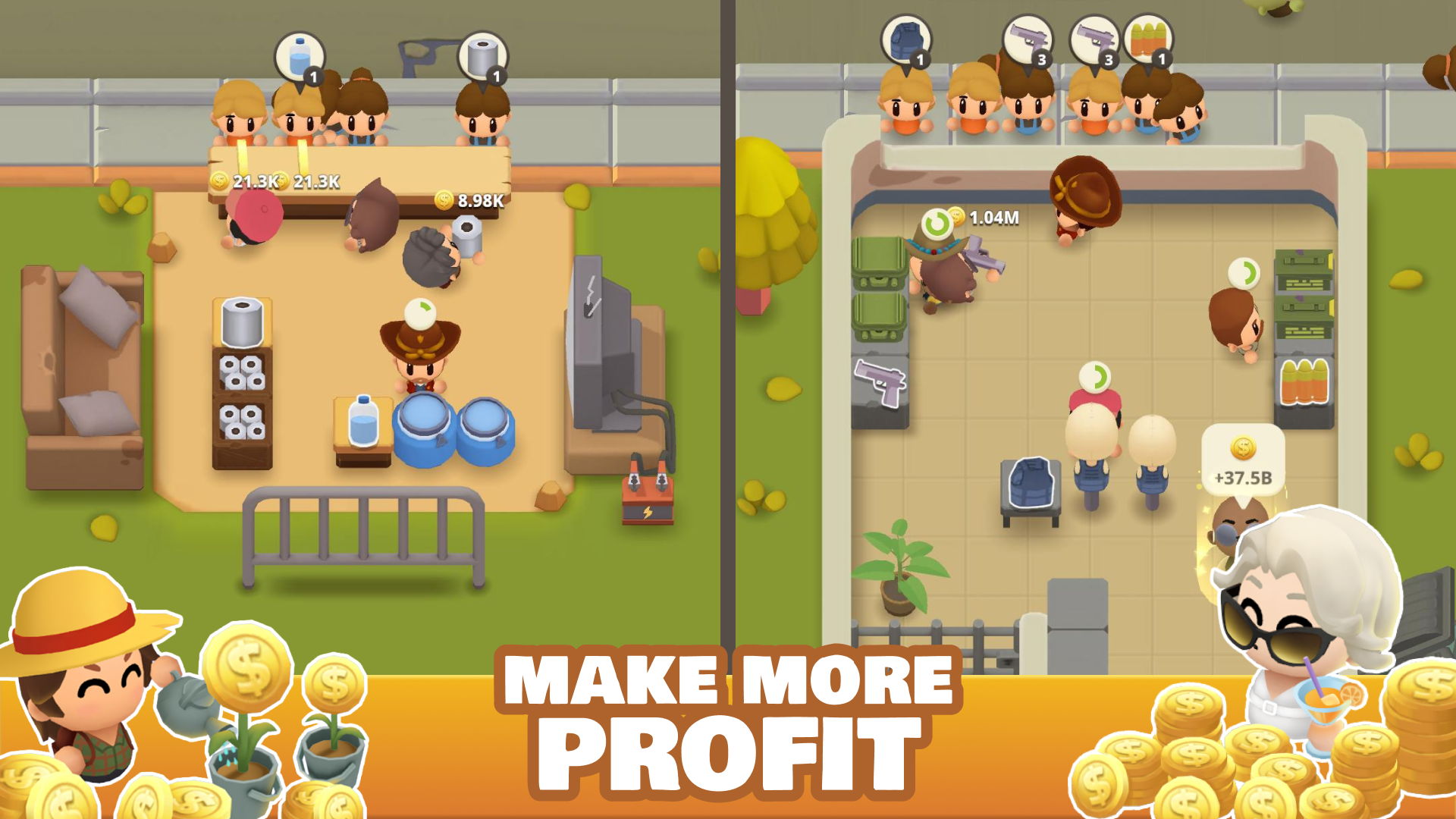 اسکرین شات 7 بازی Idle Zombie: Survival Tycoon