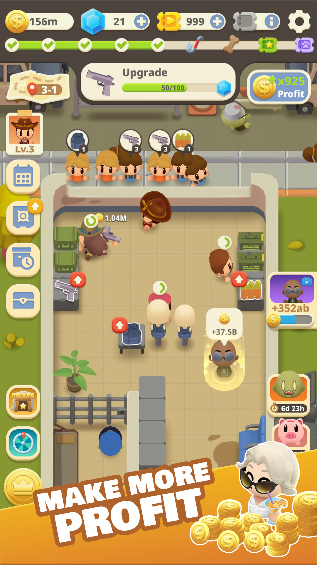 اسکرین شات 1 بازی Idle Zombie: Survival Tycoon