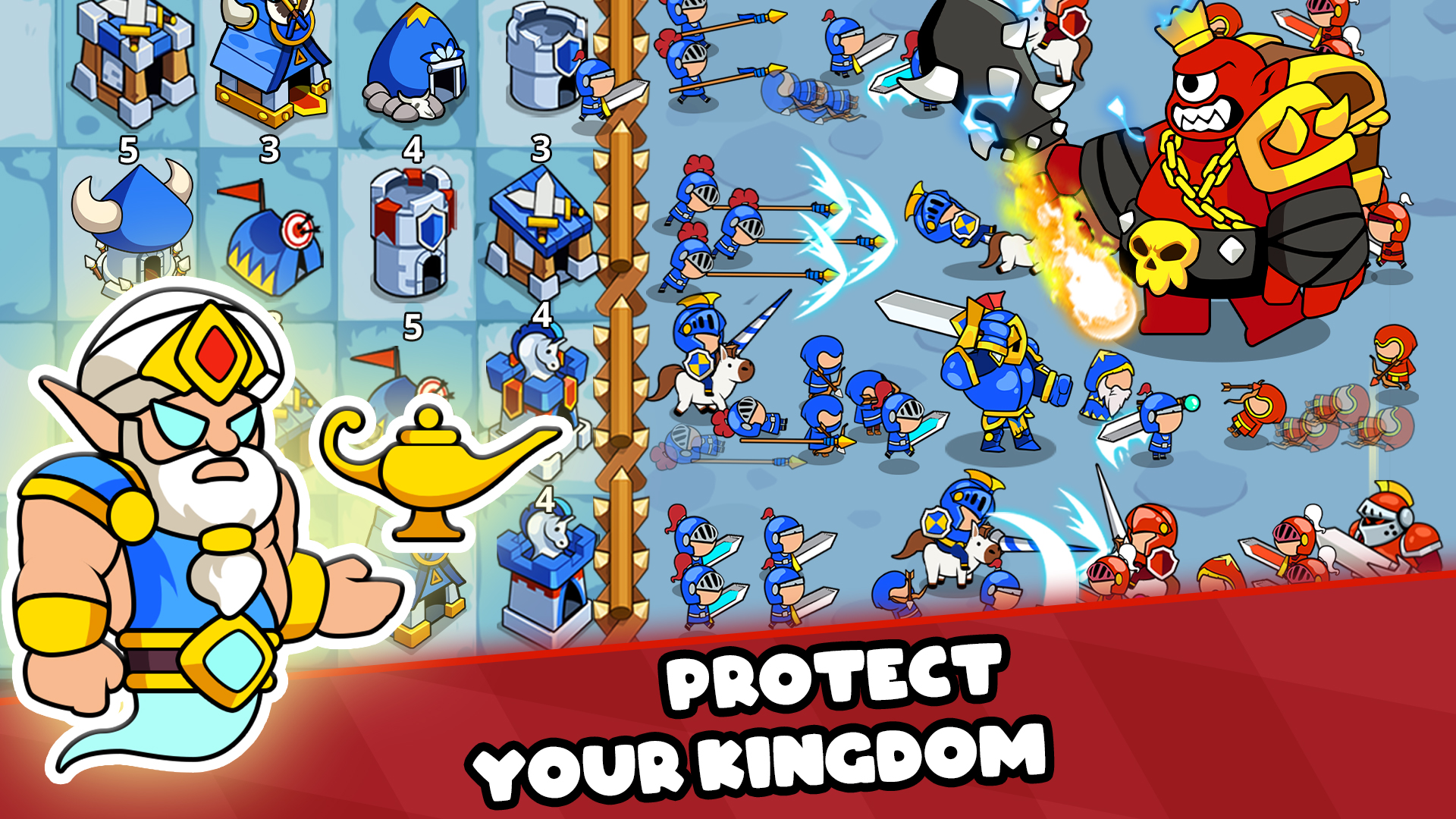 اسکرین شات 5 بازی Save The Kingdom: Merge Towers