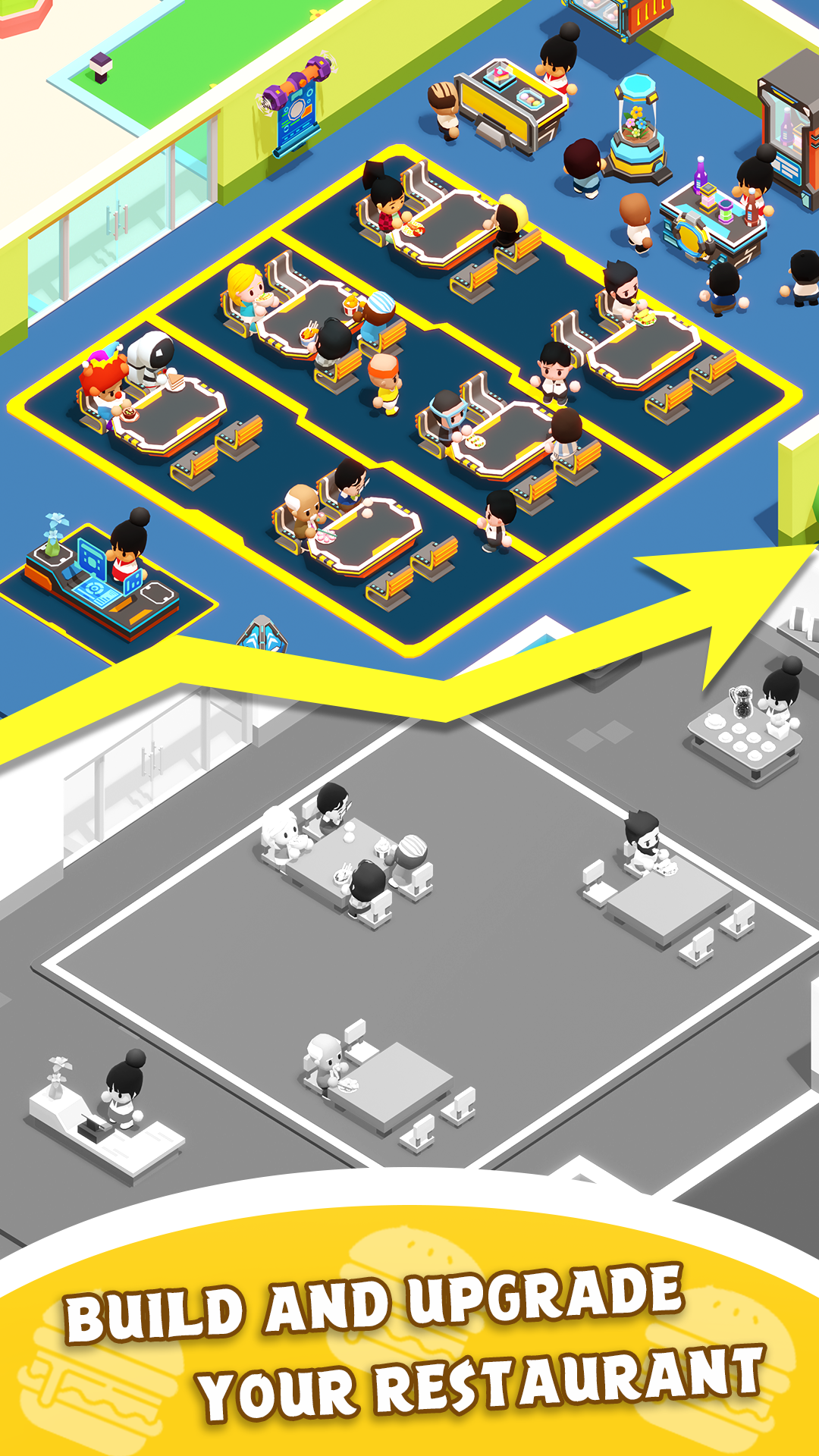 اسکرین شات 6 بازی Mini Restaurant: Idle Food Inc