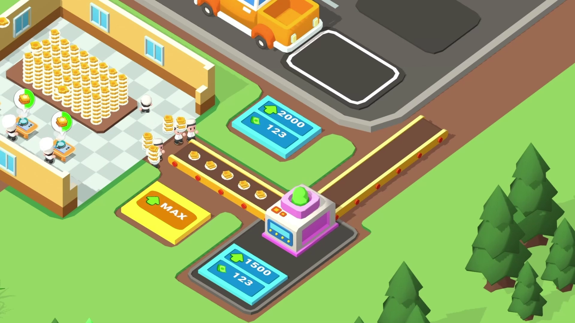 اسکرین شات 1 بازی Mini Restaurant: Idle Food Inc