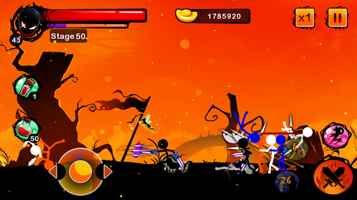اسکرین شات 4 بازی Stickman Shost: Ninja Warrior Action Offline Game