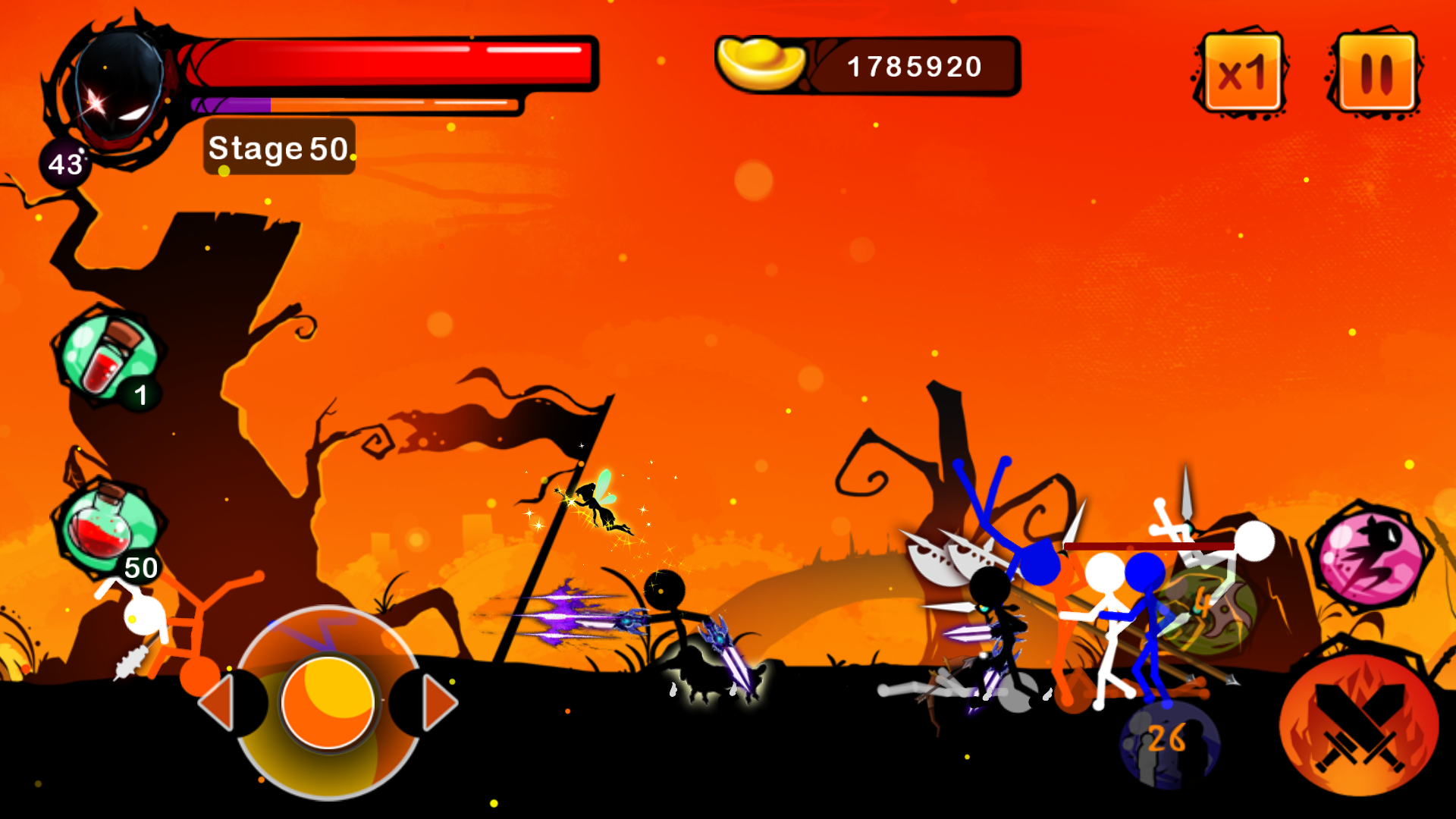 اسکرین شات 5 بازی Stickman Ghost