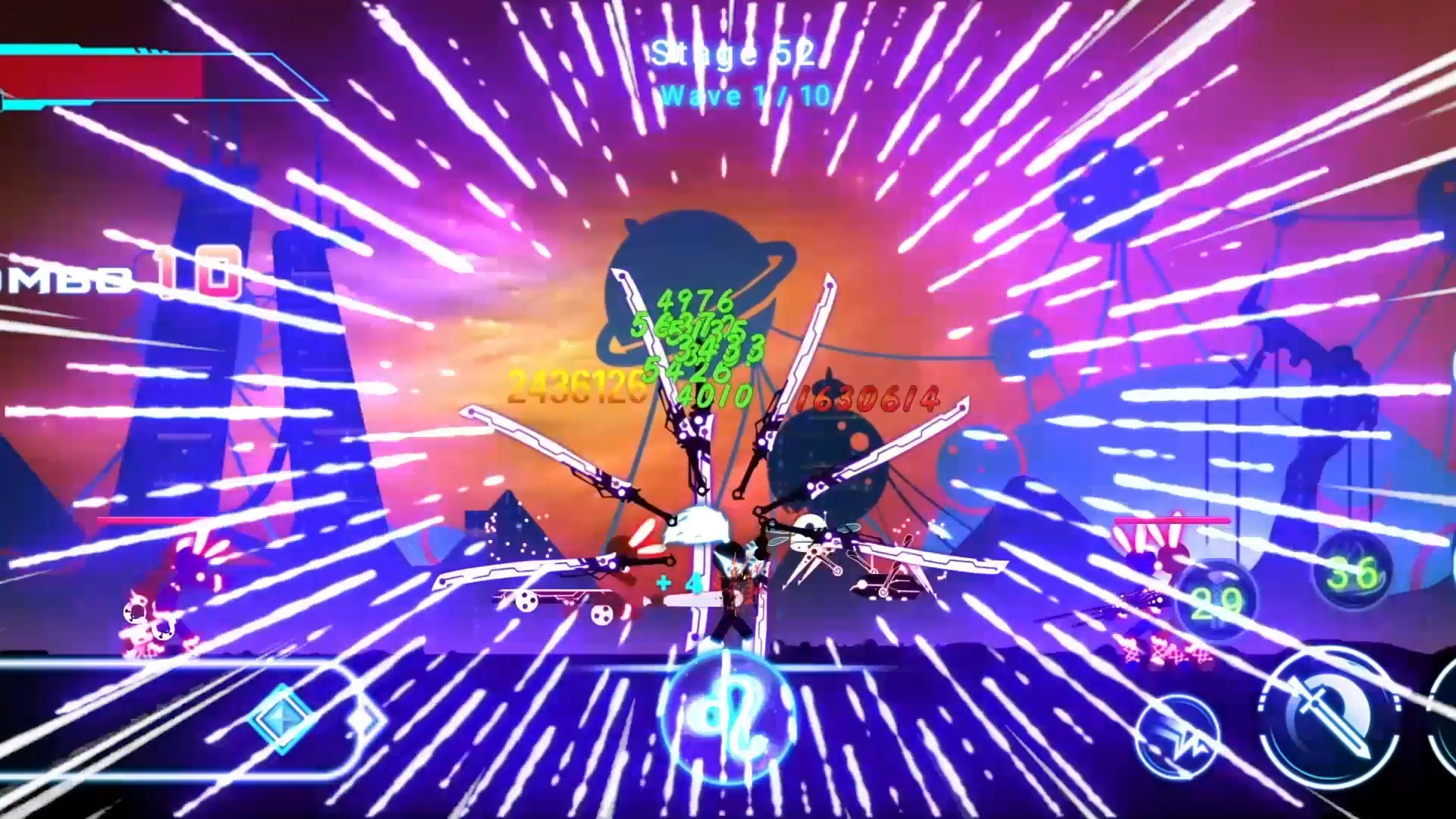 اسکرین شات 1 بازی Stickman Ghost 2: Ninja Games