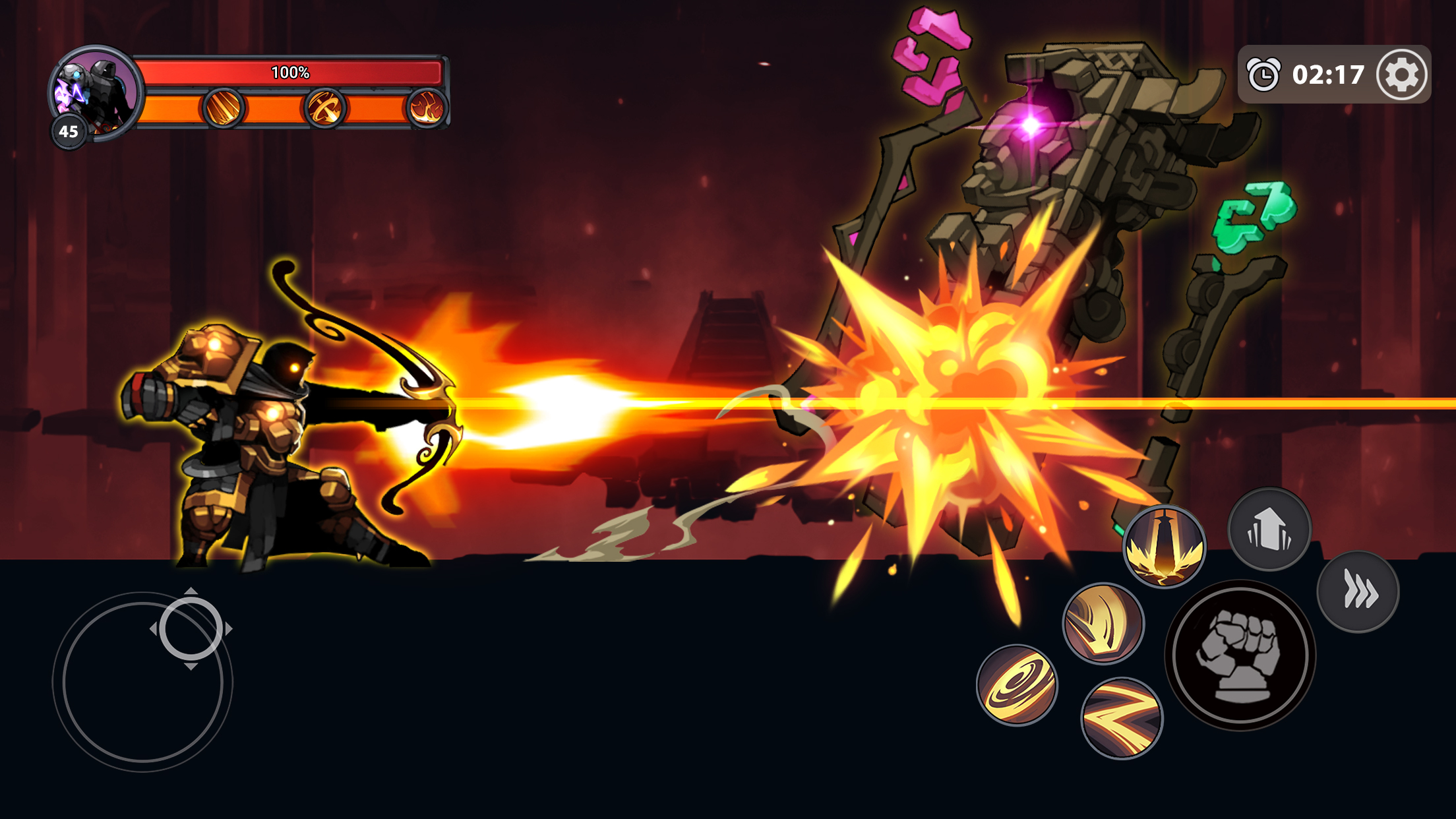 اسکرین شات 5 بازی Stickman Master: Shadow Ninja