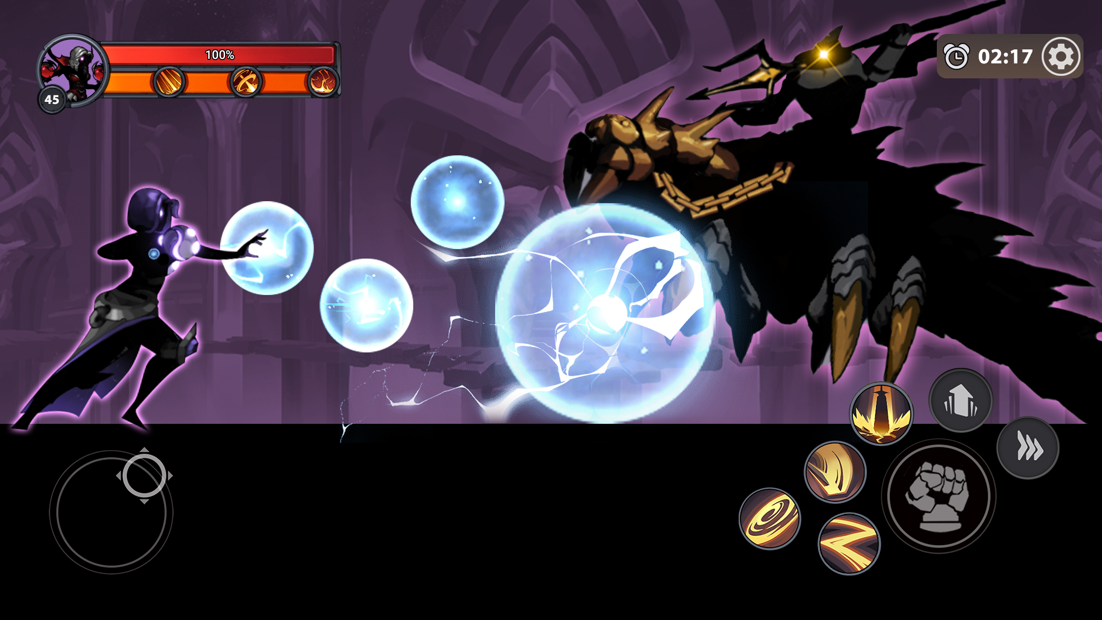 اسکرین شات 3 بازی Stickman Master: Shadow Ninja