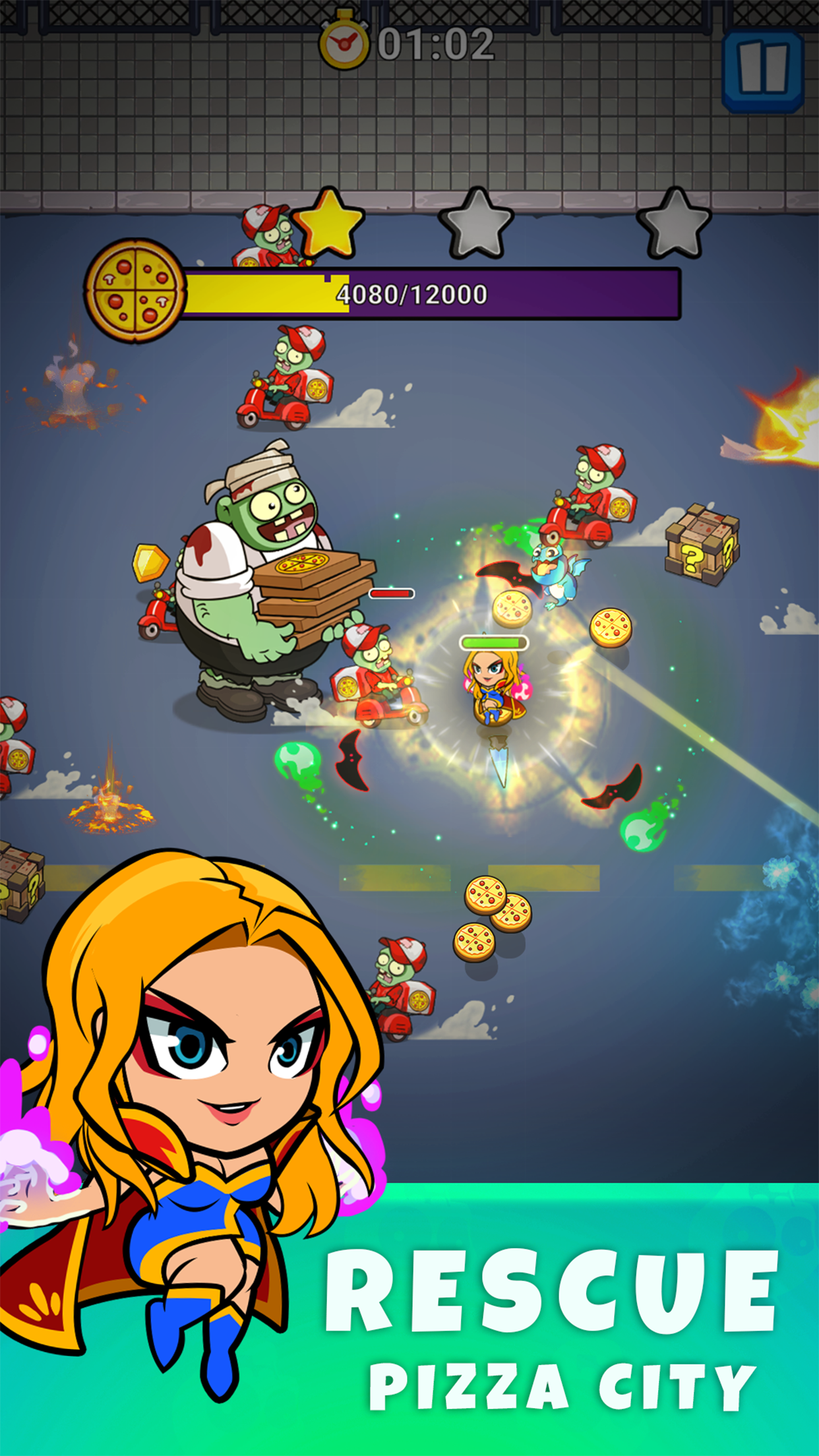 اسکرین شات 1 بازی Undead City: Zombie Survivor