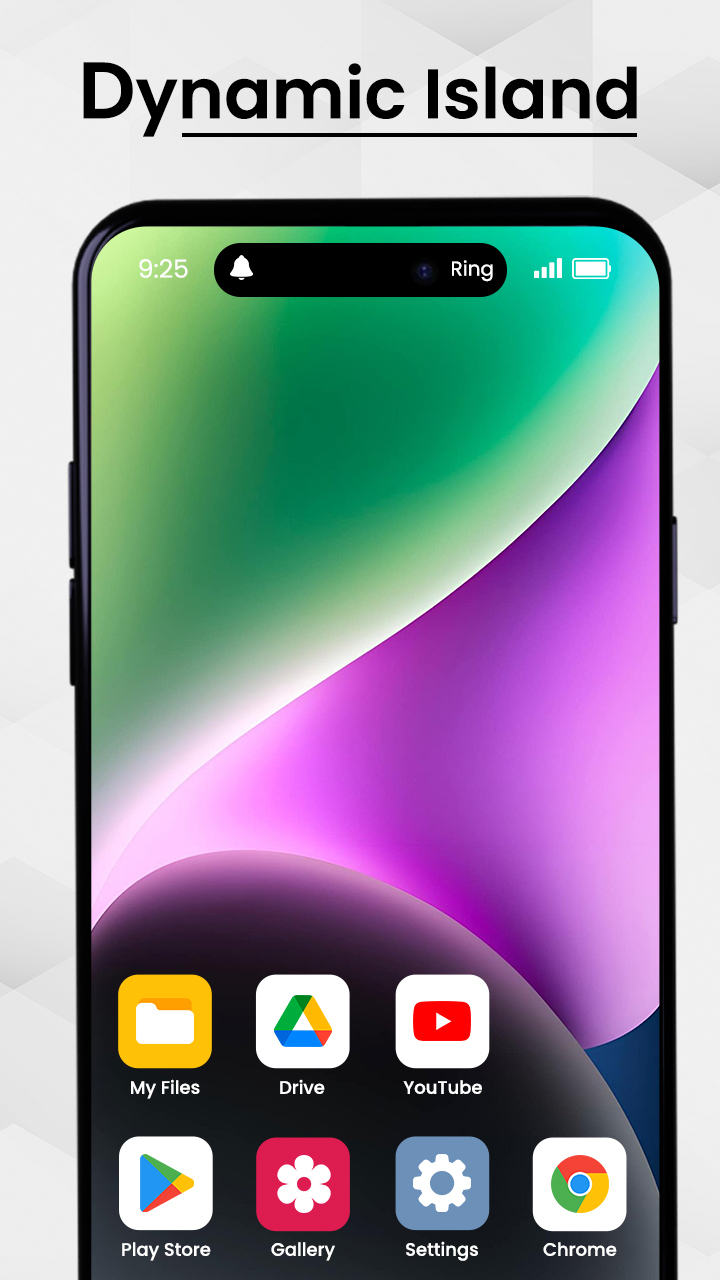 اسکرین شات 4 برنامه Dynamic Island iOS 17 Notch