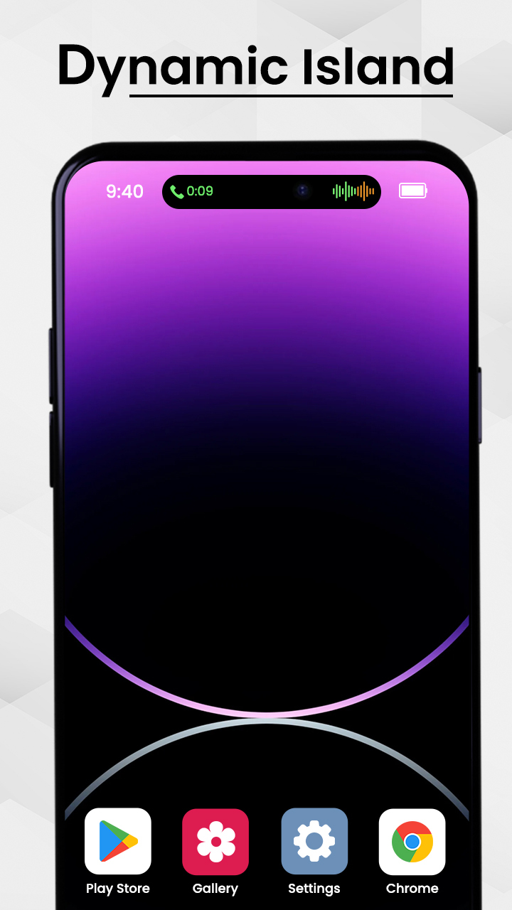 اسکرین شات 5 برنامه Dynamic Island iOS 17 Notch