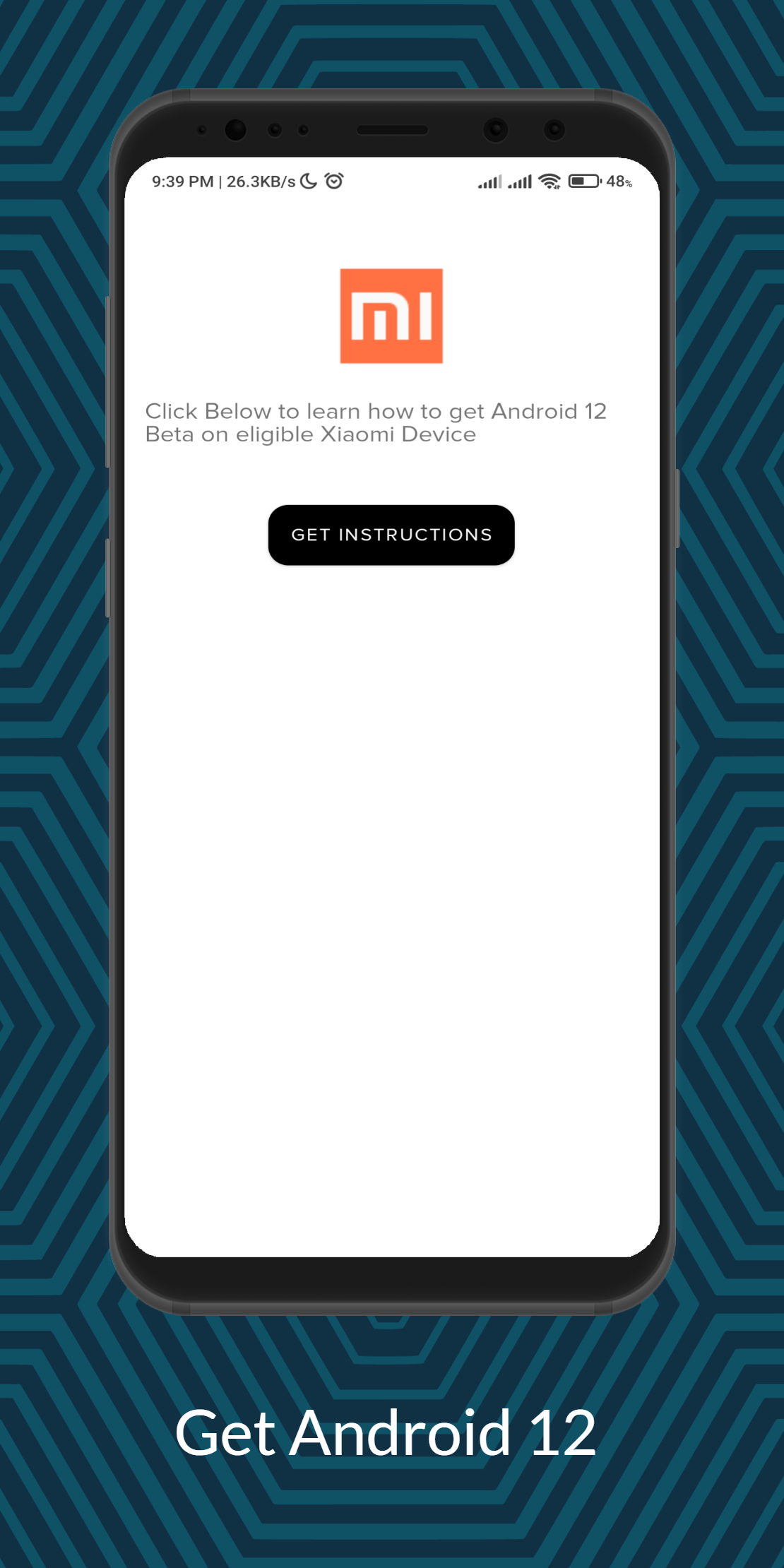 اسکرین شات 4 برنامه Android 12 Updater
