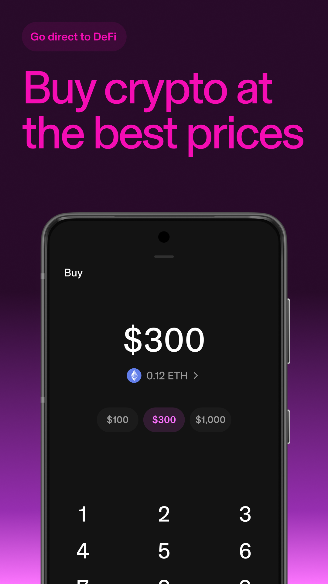 اسکرین شات 4 برنامه Uniswap: Crypto & NFT Wallet