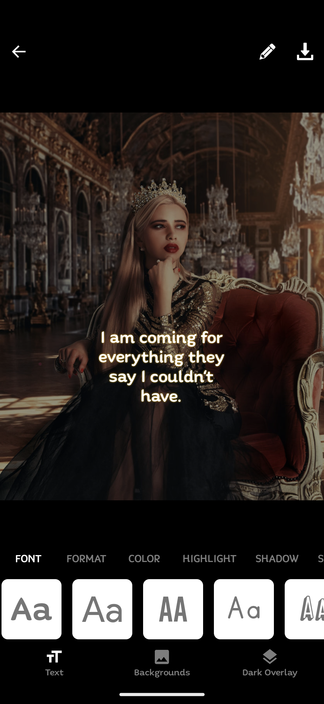 اسکرین شات 8 برنامه Girl Quotes