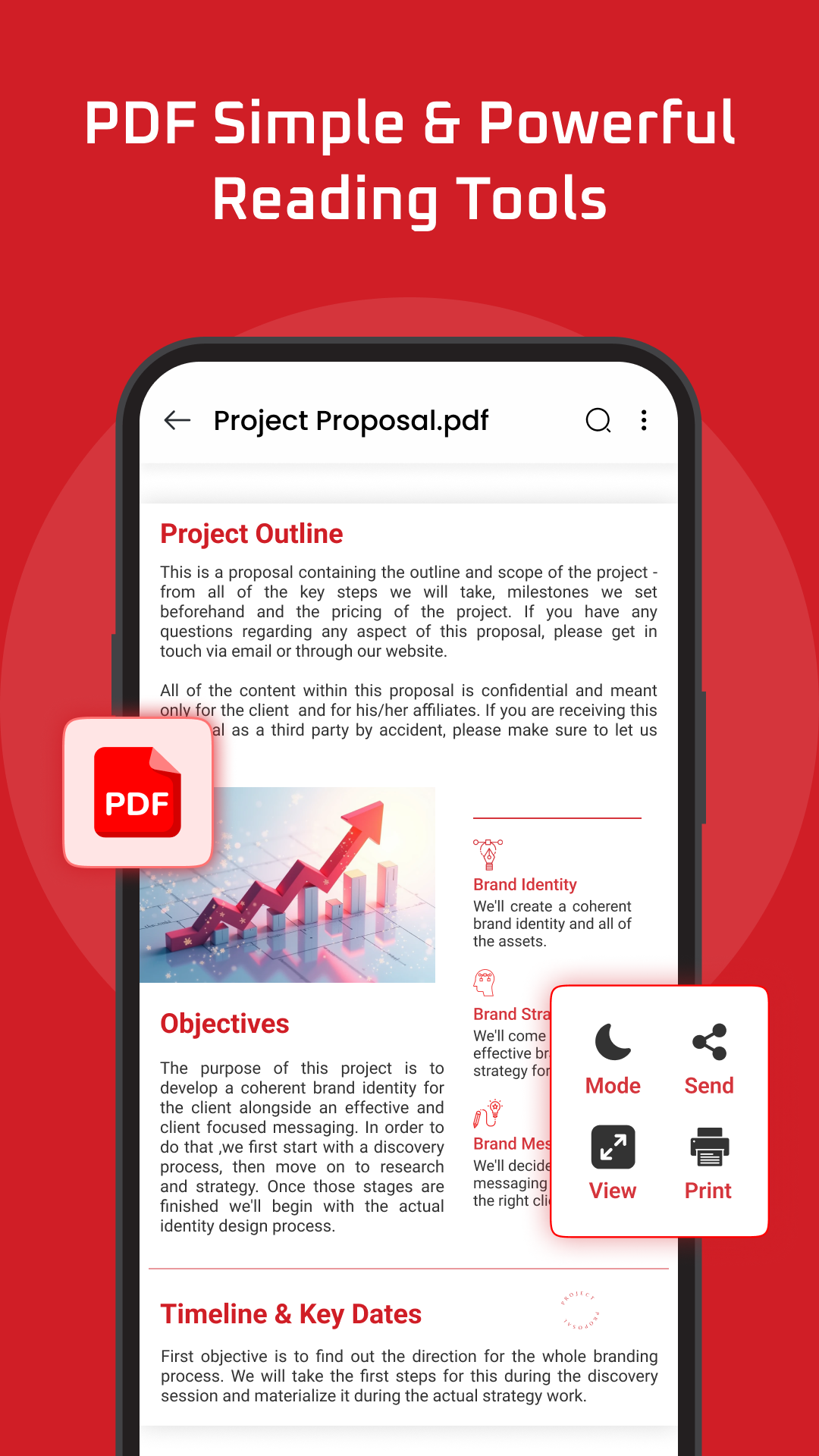 اسکرین شات 2 برنامه Document Reader: PDF, DOC, PPT