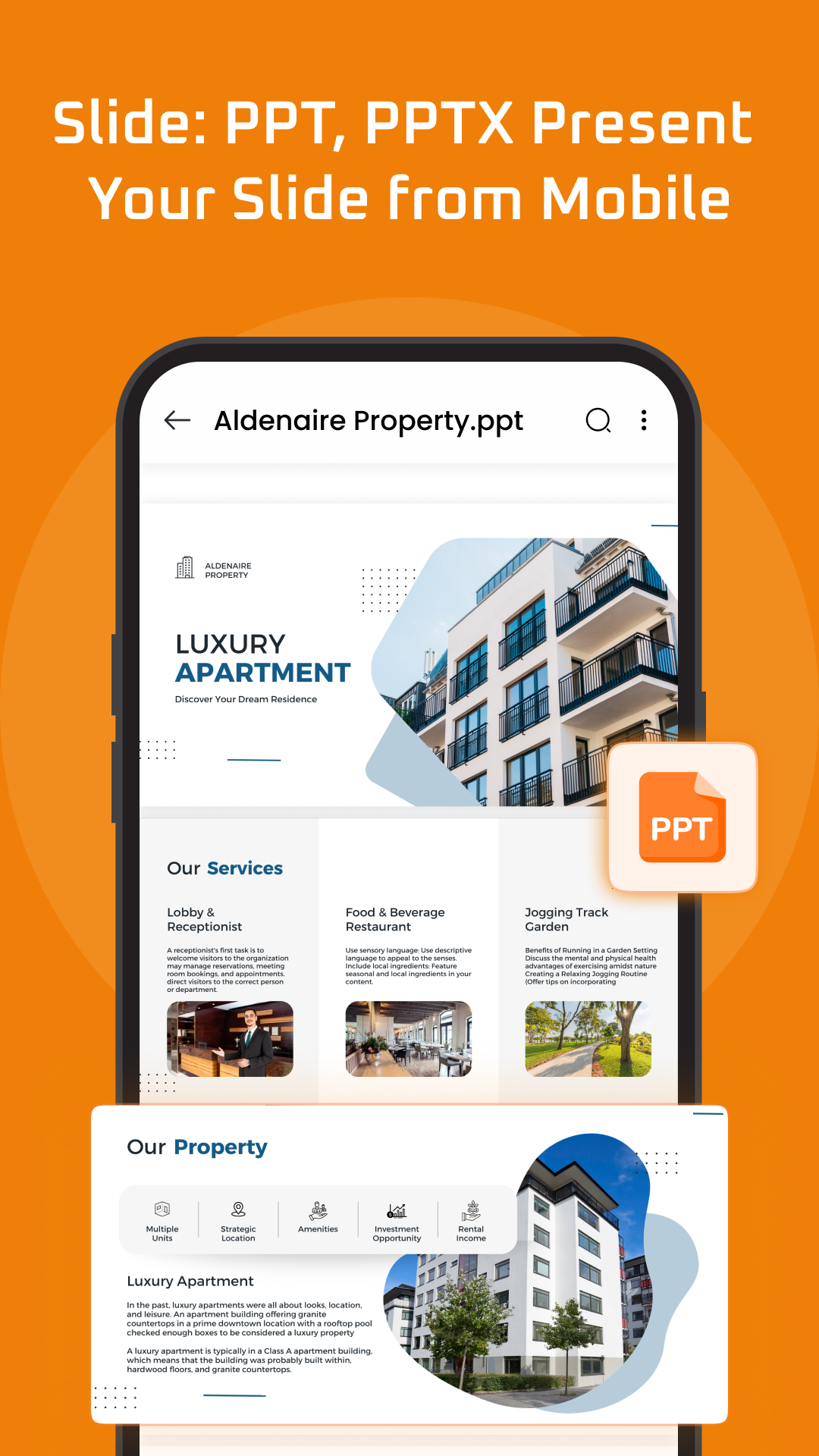 اسکرین شات 5 برنامه Document Reader: PDF, DOC, PPT
