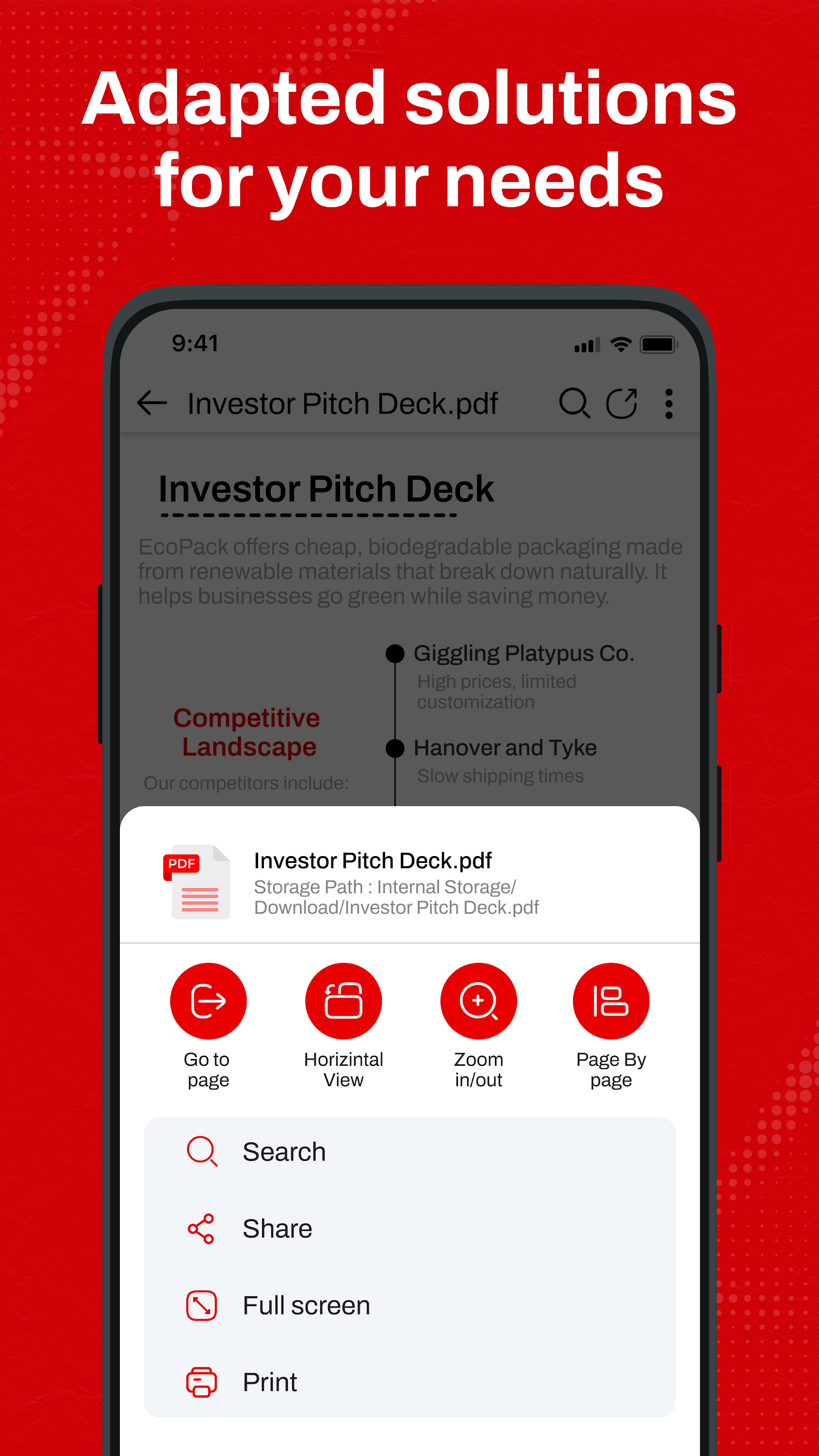 اسکرین شات 7 برنامه PDF Reader : Read All PDF