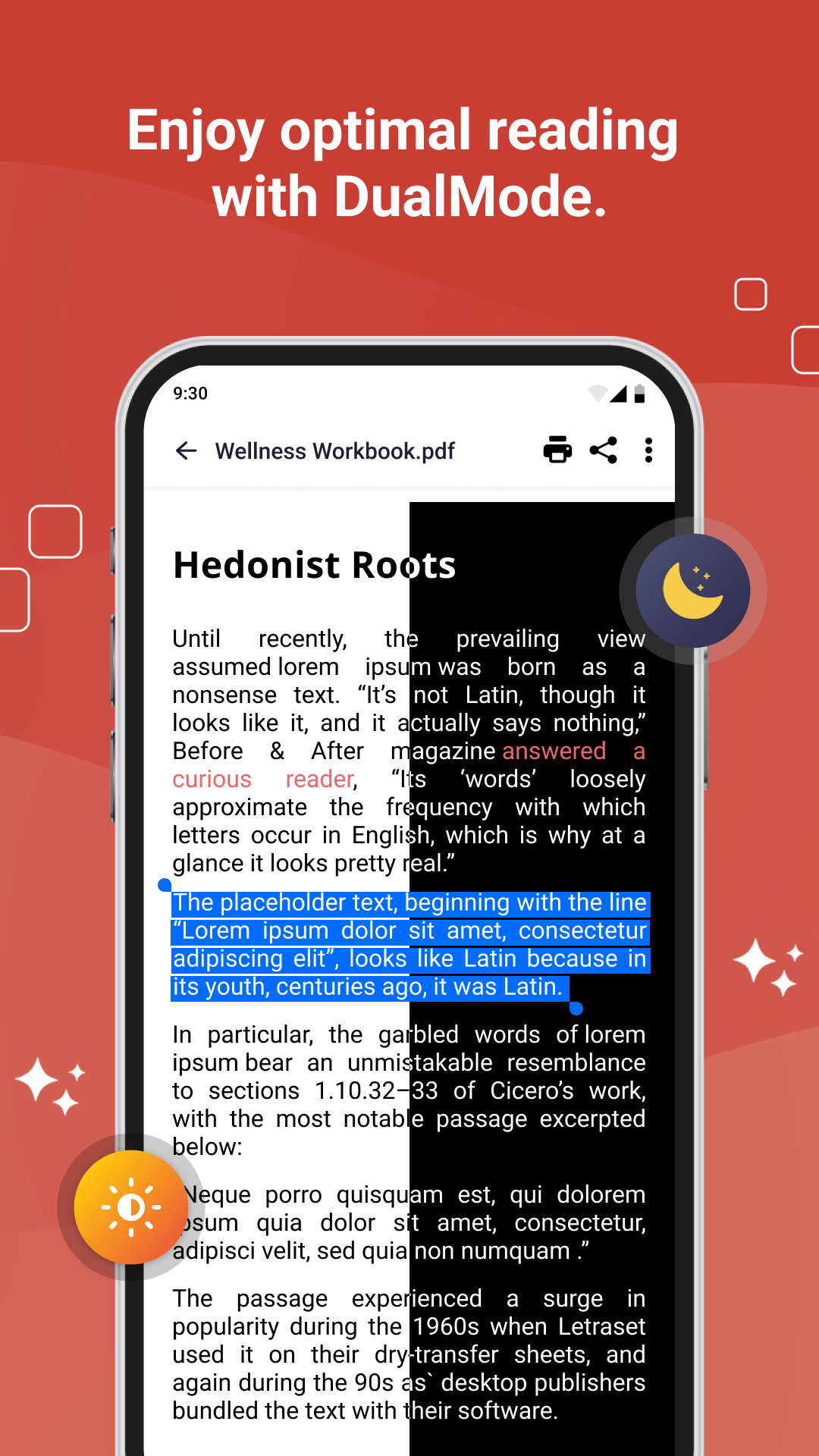 اسکرین شات 4 برنامه PDF Reader : Read All PDF