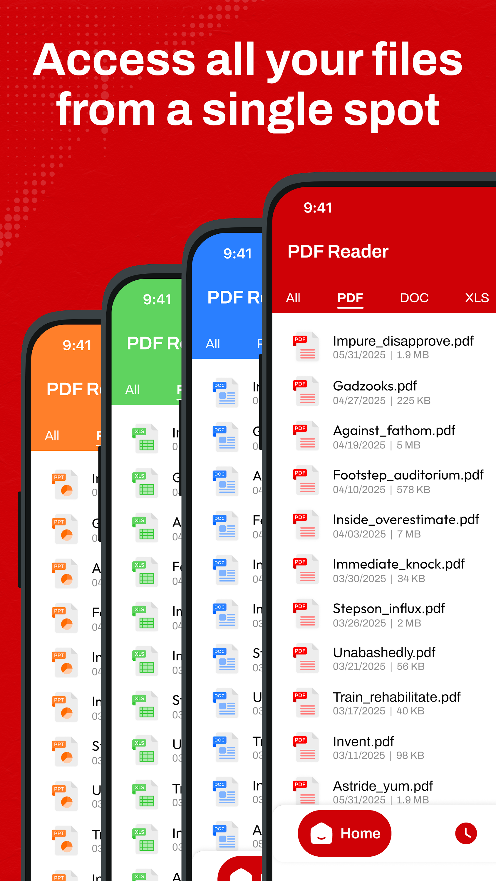 اسکرین شات 4 برنامه PDF Reader : Read All PDF