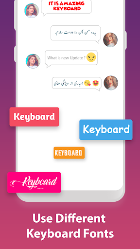 اسکرین شات 2 برنامه Farsi Keyboard: Persian Keyboard Farsi and English