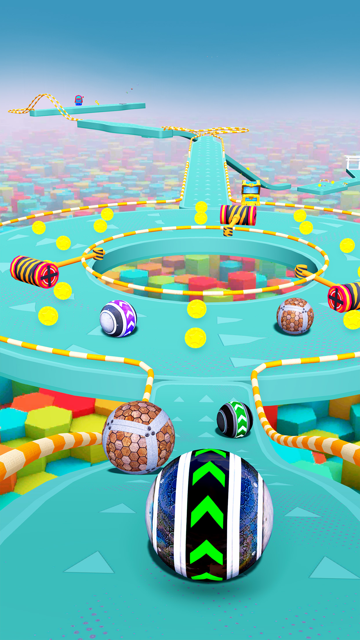 اسکرین شات 4 بازی تعادل توپ نورد