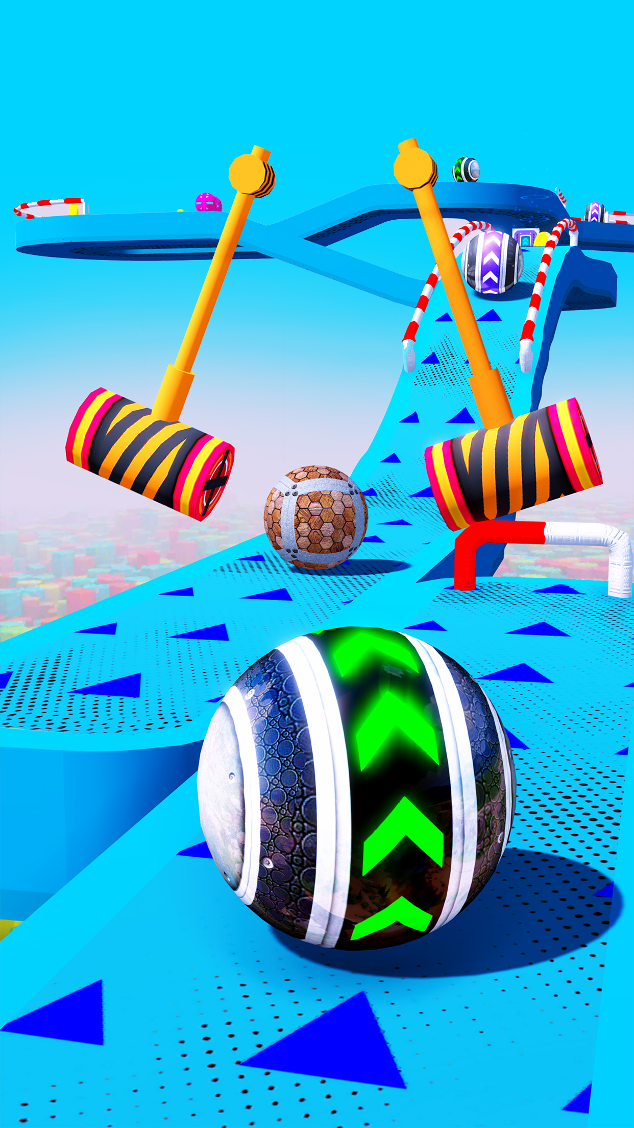 اسکرین شات 1 بازی Balance the Rolling Ball