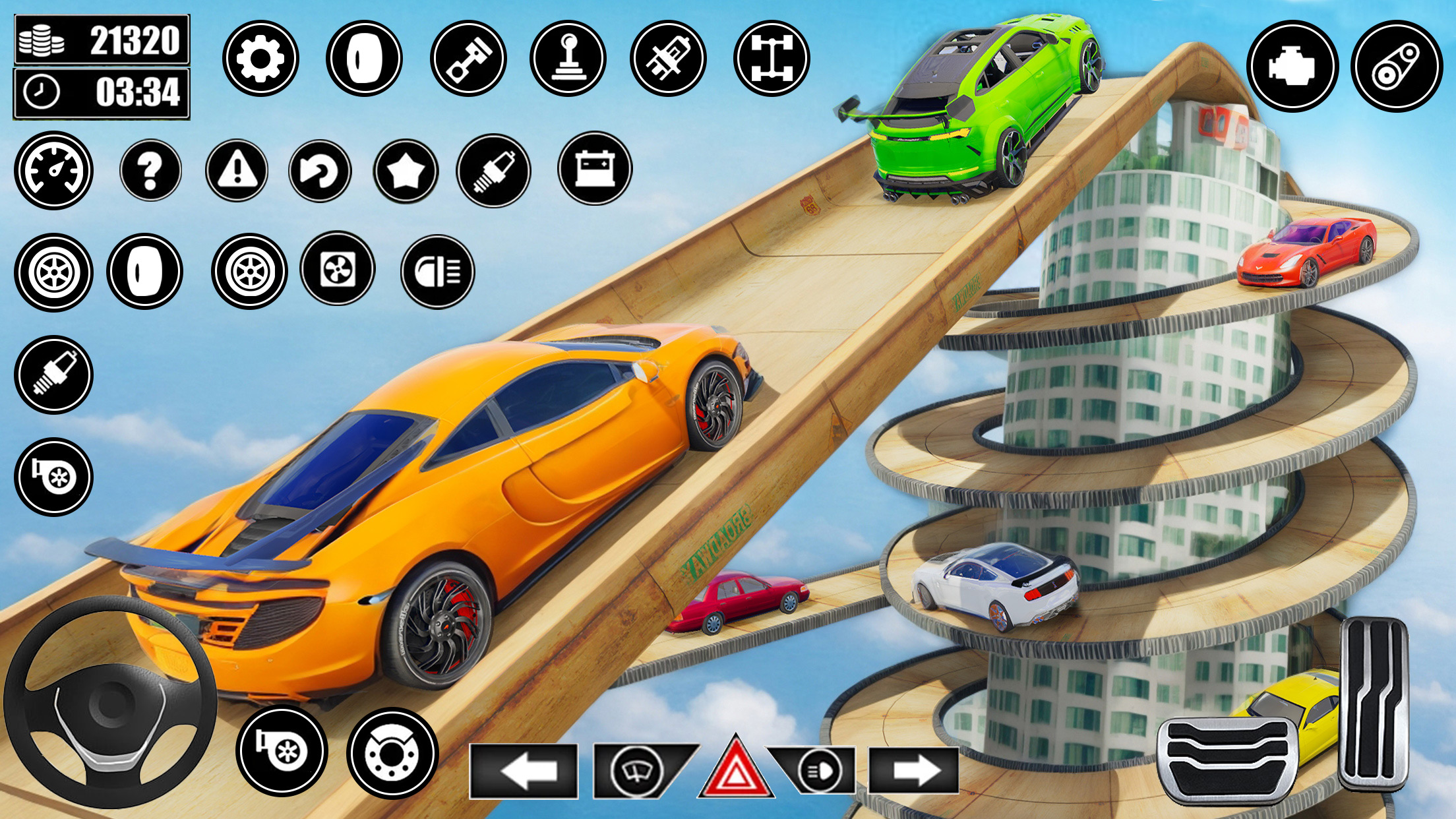 اسکرین شات 1 بازی Extreme Car Stunt Master 3D