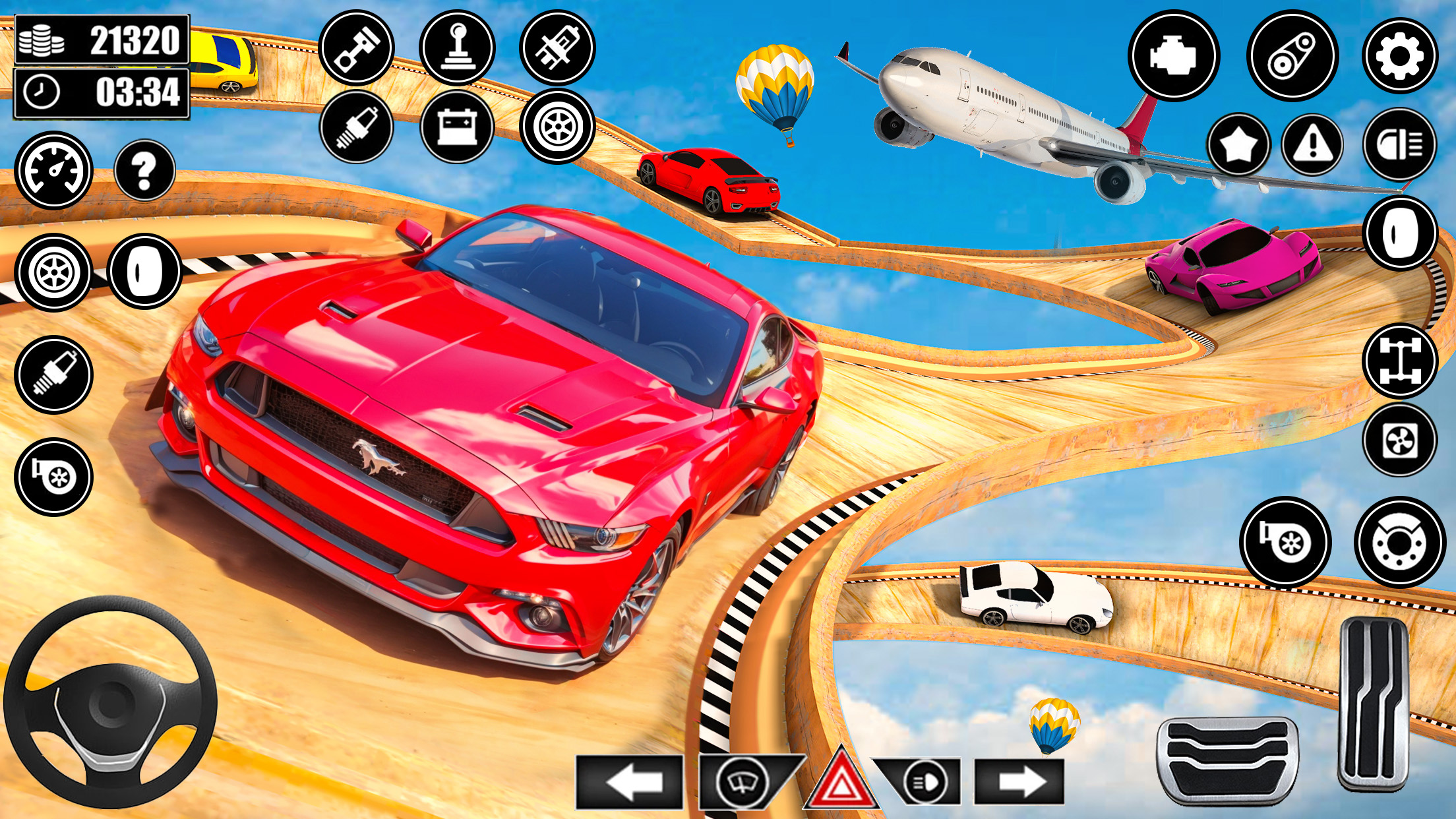 اسکرین شات 4 بازی Extreme Car Stunt Master 3D