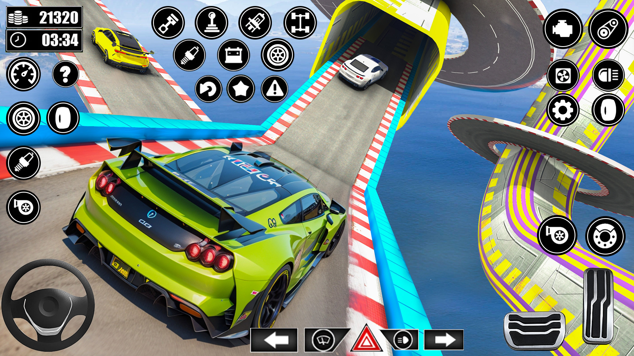 اسکرین شات 2 بازی Extreme Car Stunt Master 3D