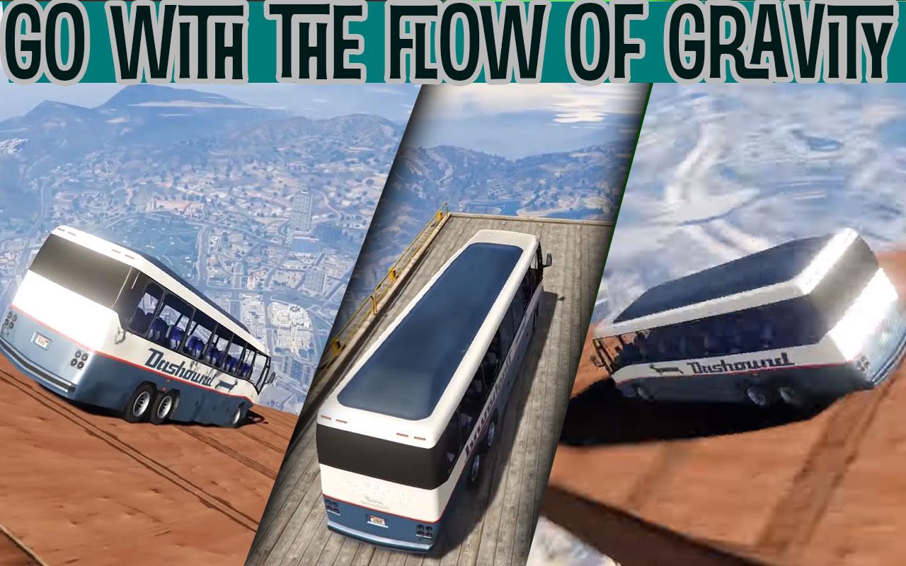 اسکرین شات 2 بازی Heavy Bus Mega Ramps Stunts