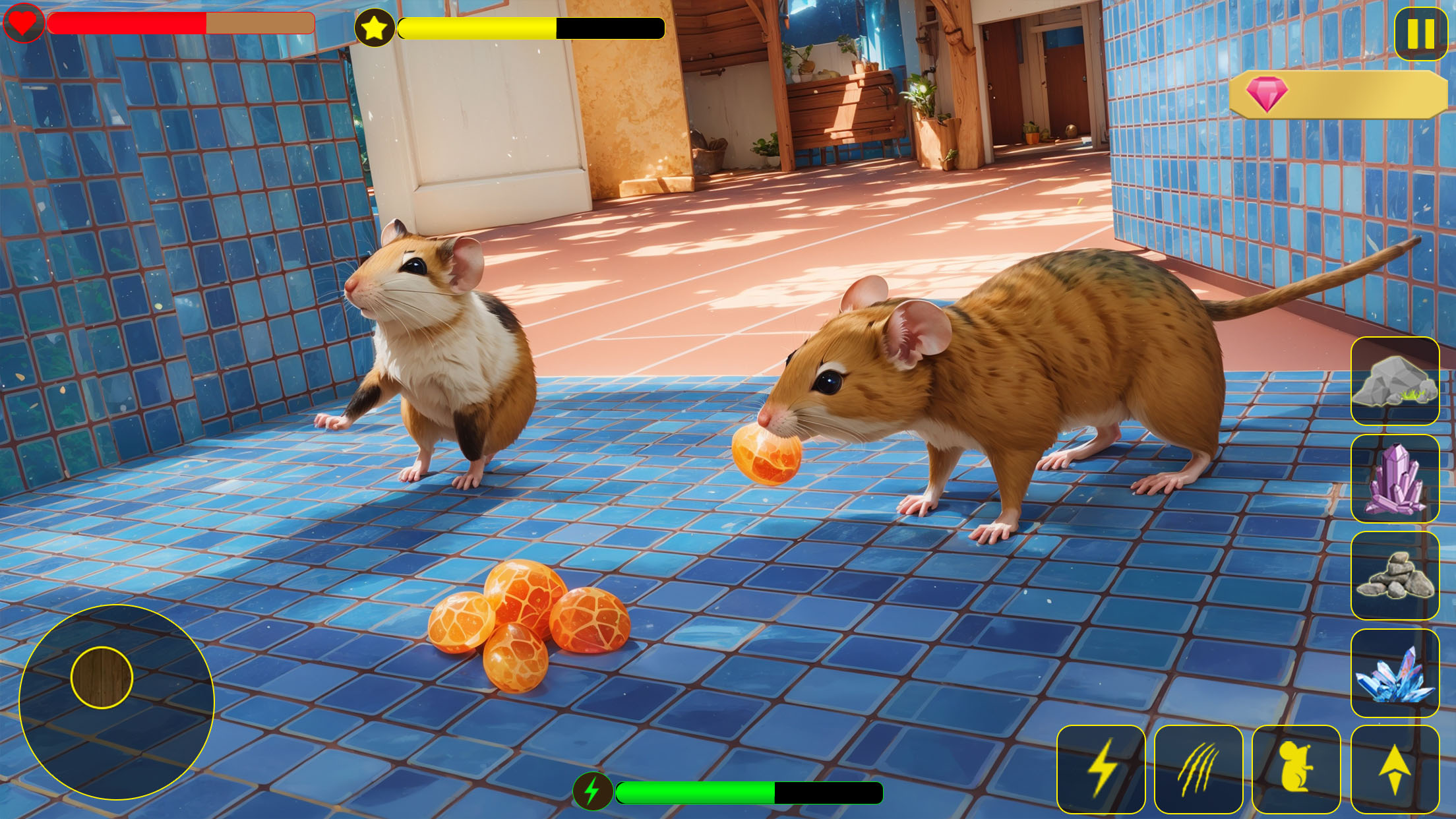اسکرین شات 2 بازی Wild Mouse Family Sim 3D
