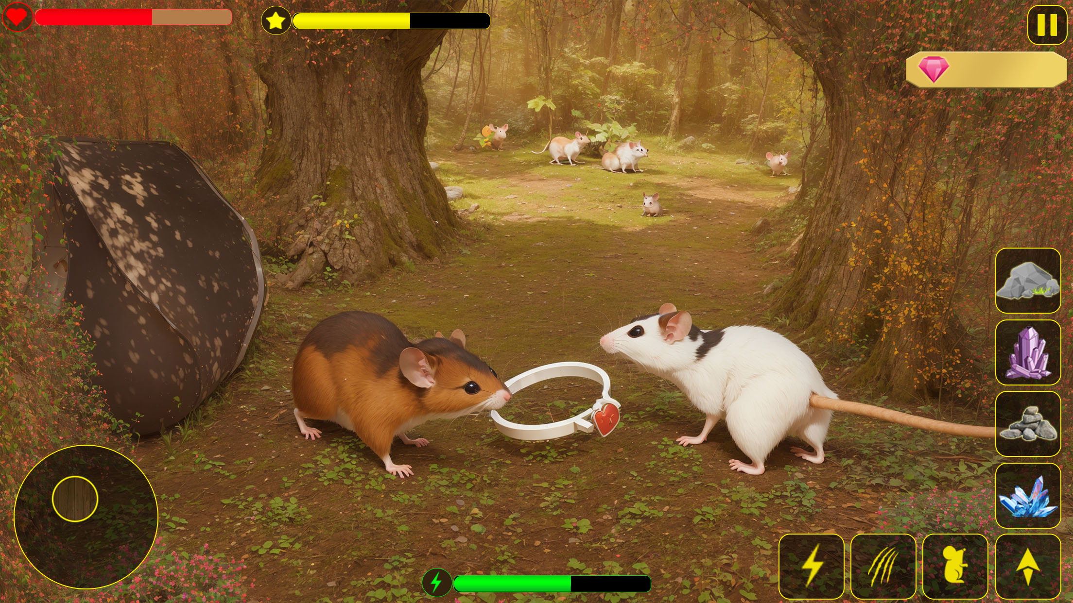اسکرین شات 4 بازی Wild Mouse Family Sim 3D