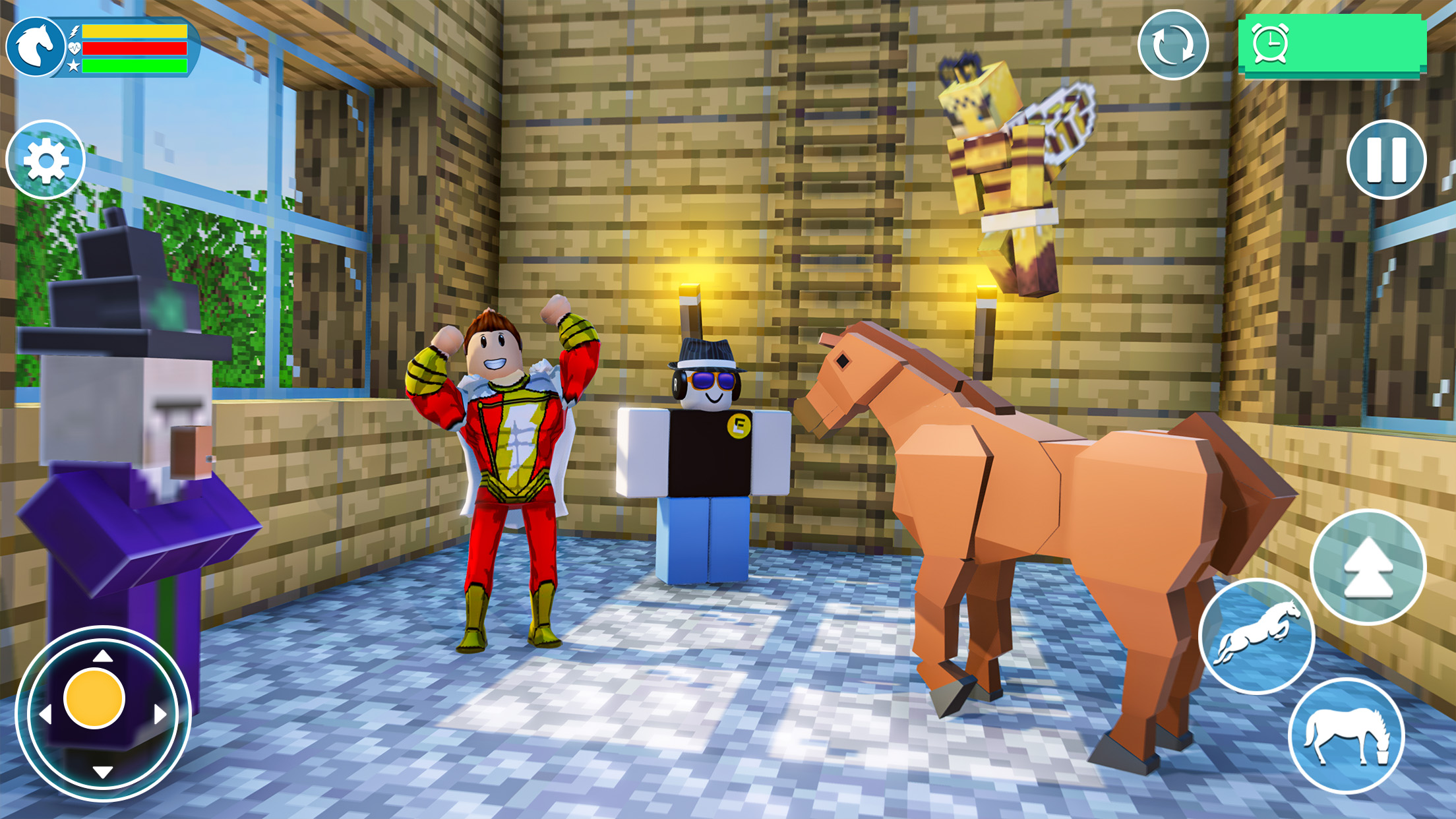 اسکرین شات 4 بازی Wild Pony Craft Family Sim 3D