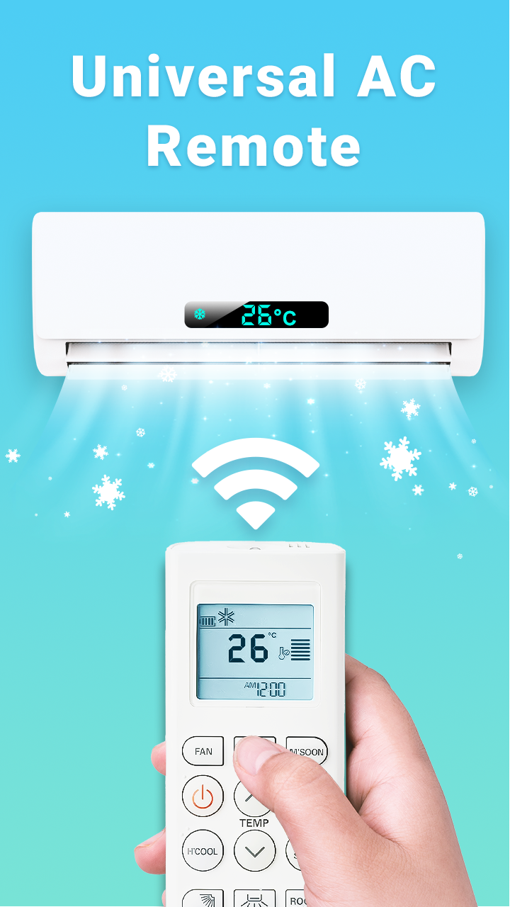 اسکرین شات 1 برنامه AC Remote - Air Conditioner