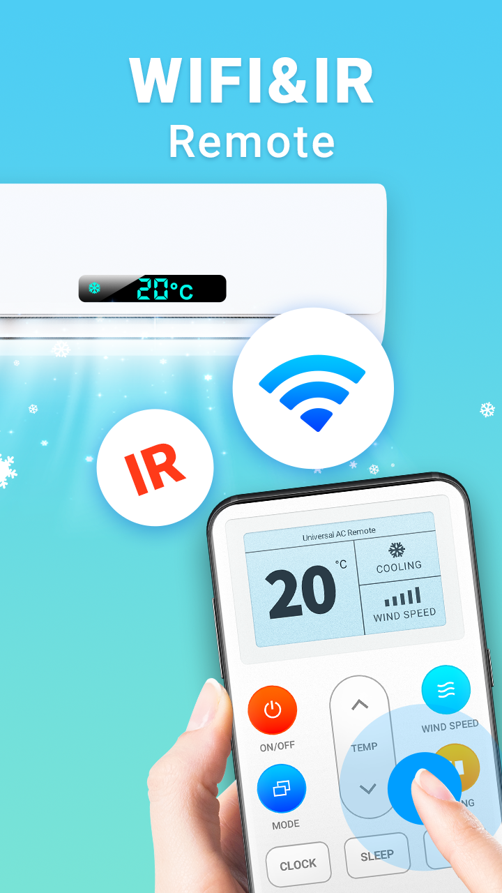 اسکرین شات 3 برنامه AC Remote - Air Conditioner