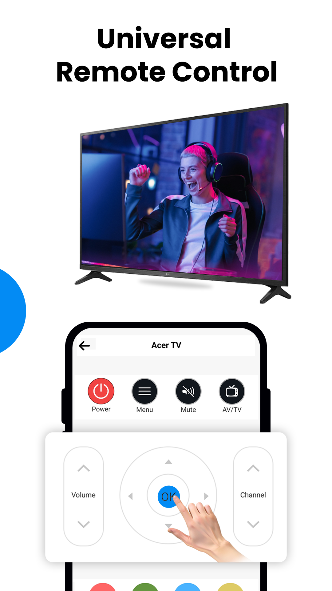 اسکرین شات 1 برنامه TV Remote Control for TV