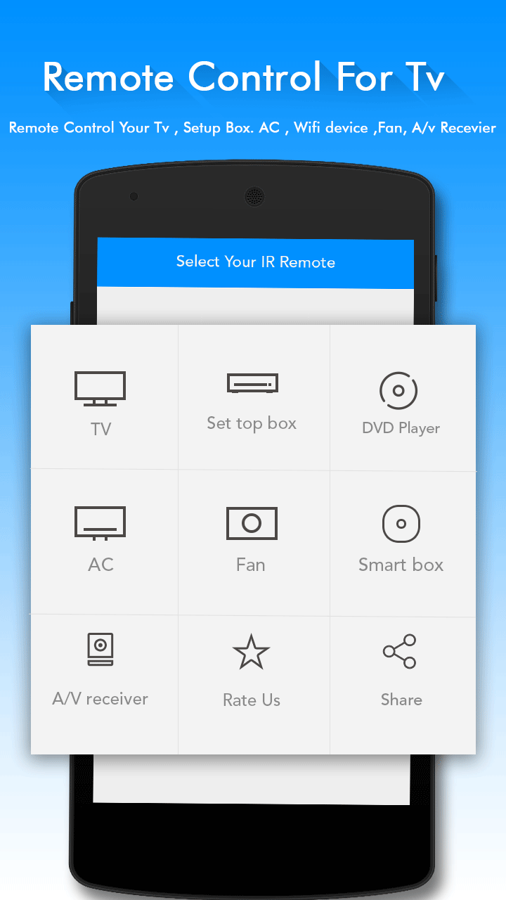 اسکرین شات 1 برنامه TV Remote Control for TV