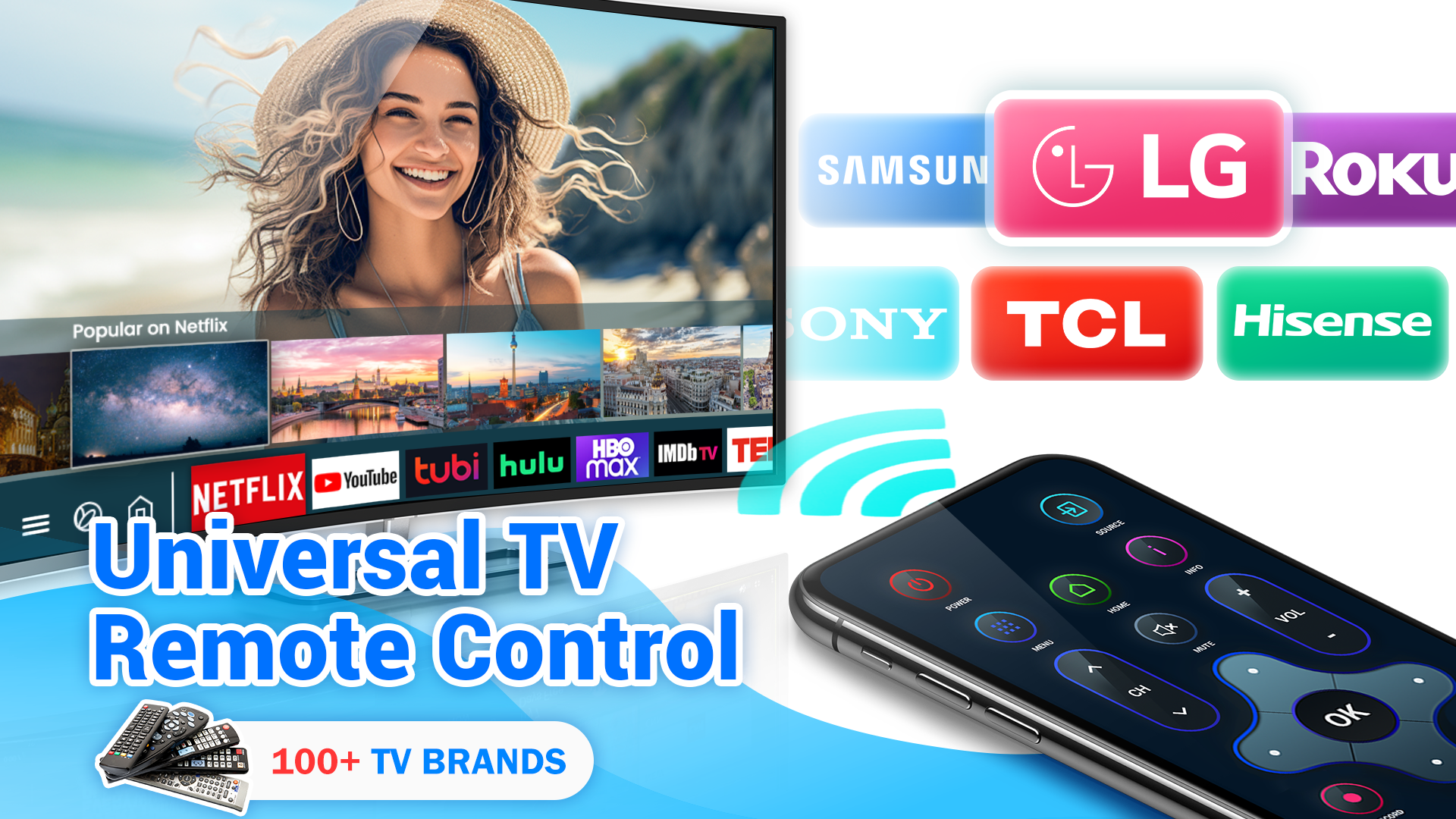 اسکرین شات 1 برنامه Universal TV Remote Control