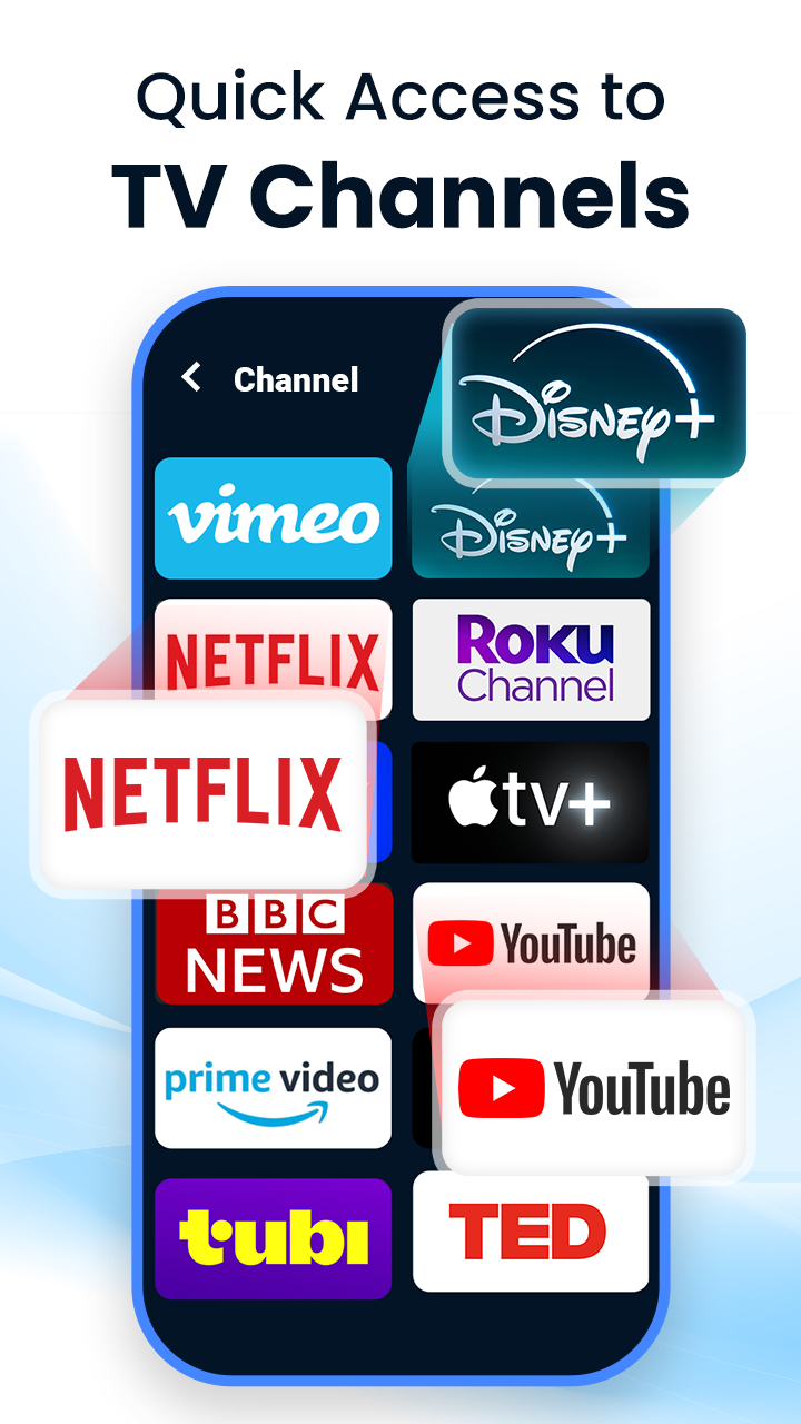 اسکرین شات 3 برنامه Universal remote for All TV