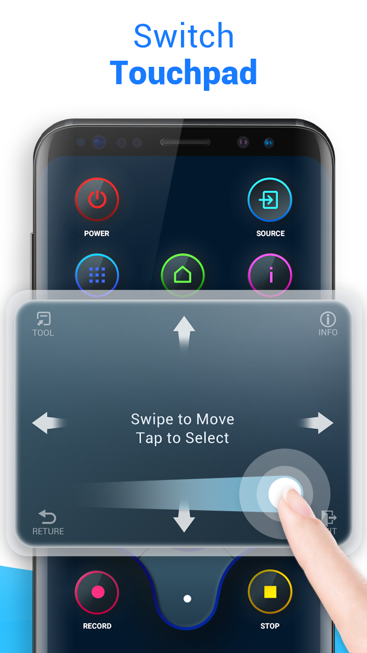 اسکرین شات 4 برنامه Universal TV Remote Control