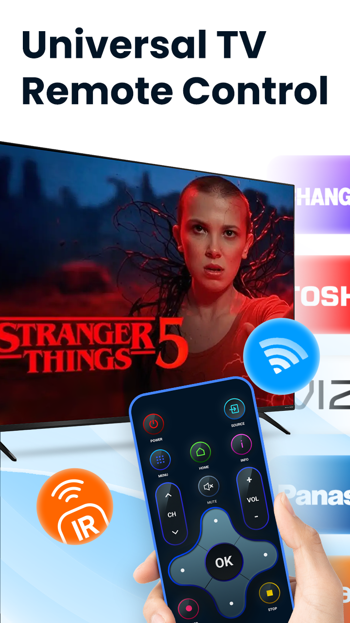 اسکرین شات 1 برنامه Universal TV Remote Control