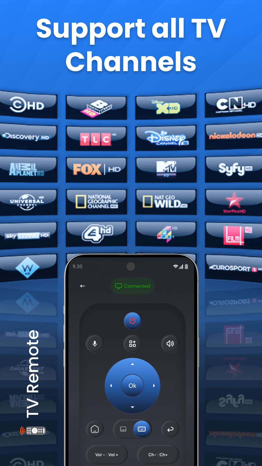 اسکرین شات 4 برنامه Universal TV Remote for All TV